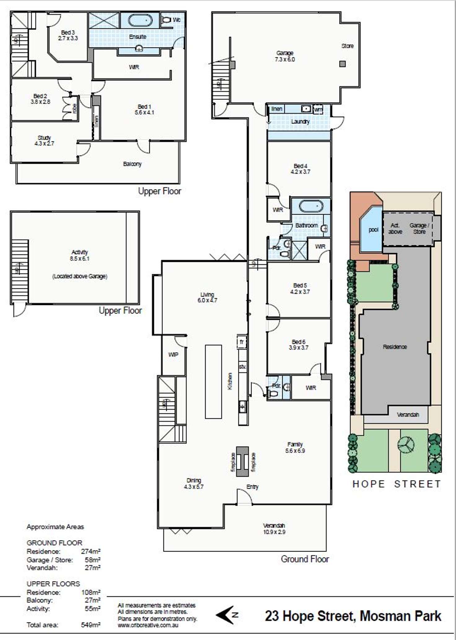 Floorplan of Homely house listing, 23 Hope Street, Mosman Park WA 6012