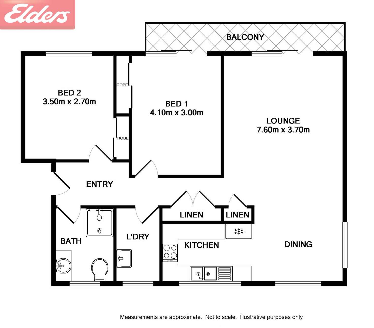 Floorplan of Homely unit listing, 11/634 Loma Place, Albury NSW 2640