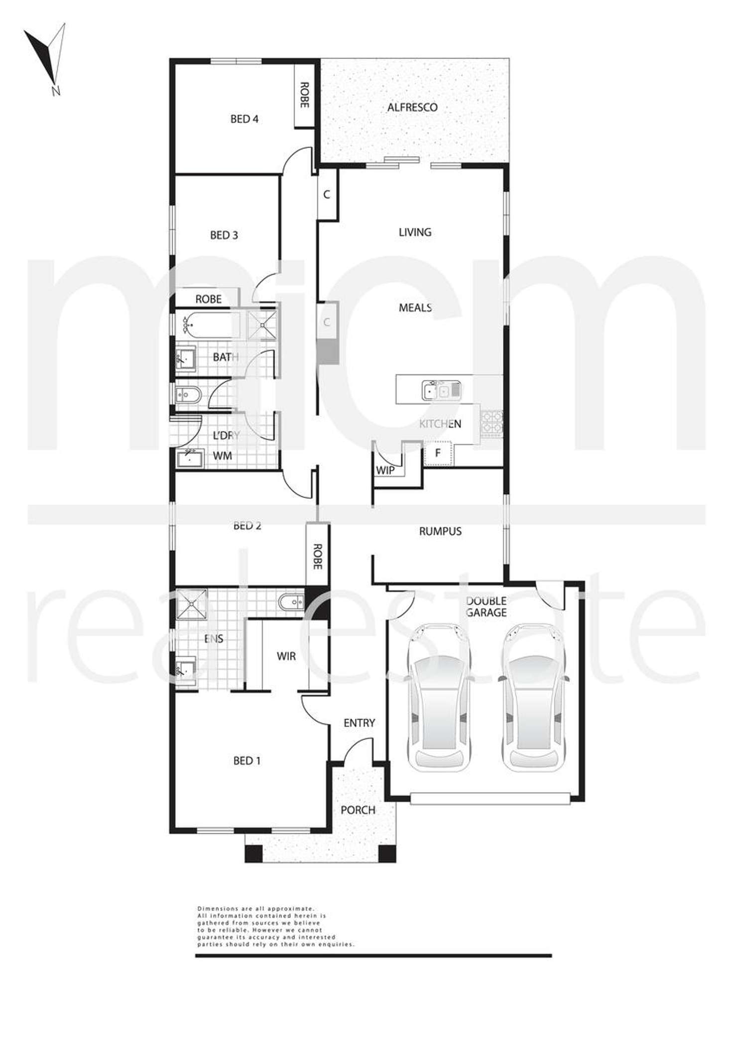 Floorplan of Homely house listing, 11 Broome Road, Point Cook VIC 3030