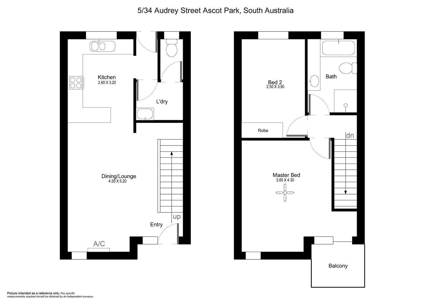 Floorplan of Homely townhouse listing, 5/34 Audrey Street, Ascot Park SA 5043