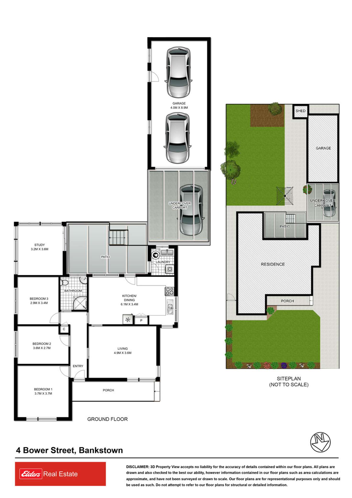 Floorplan of Homely house listing, 4 Bower Street, Bankstown NSW 2200