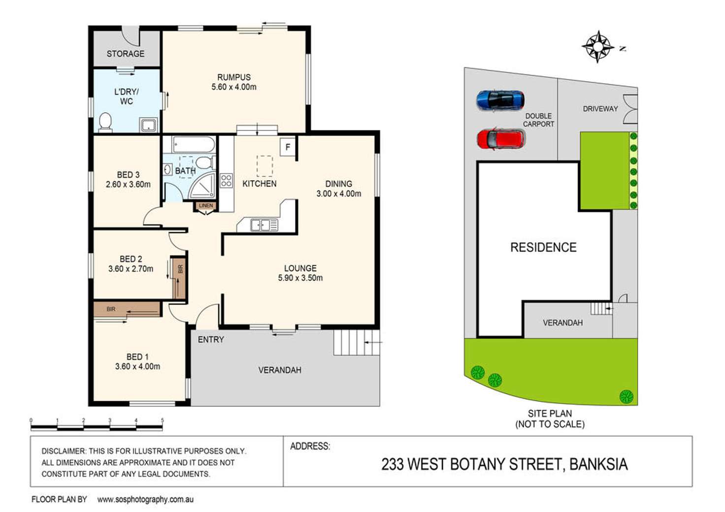 Floorplan of Homely house listing, 233 West Botany Street, Banksia NSW 2216