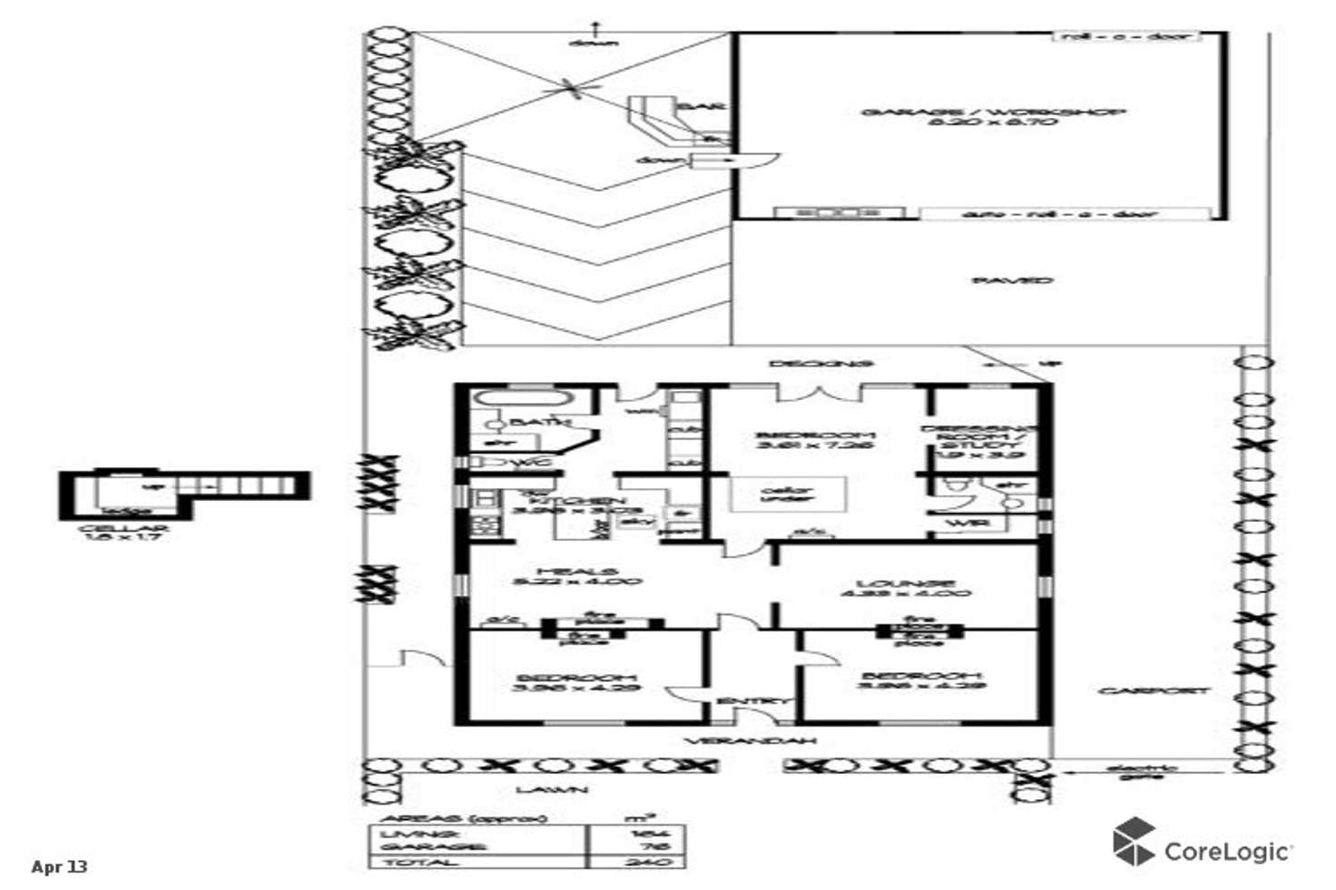 Floorplan of Homely house listing, 292 Cross Road, Clarence Park SA 5034