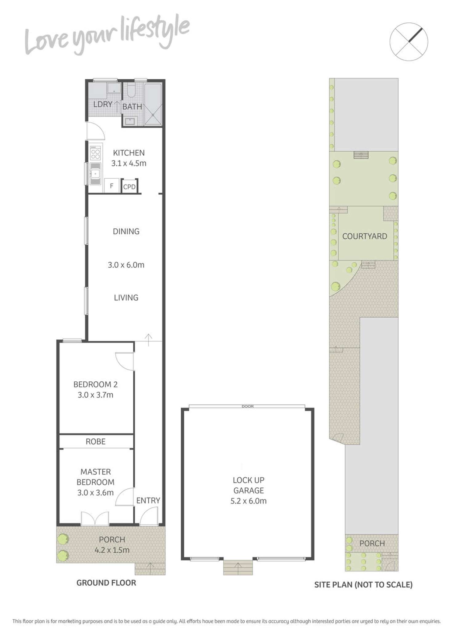 Floorplan of Homely house listing, 9 Excelsior Parade, Marrickville NSW 2204