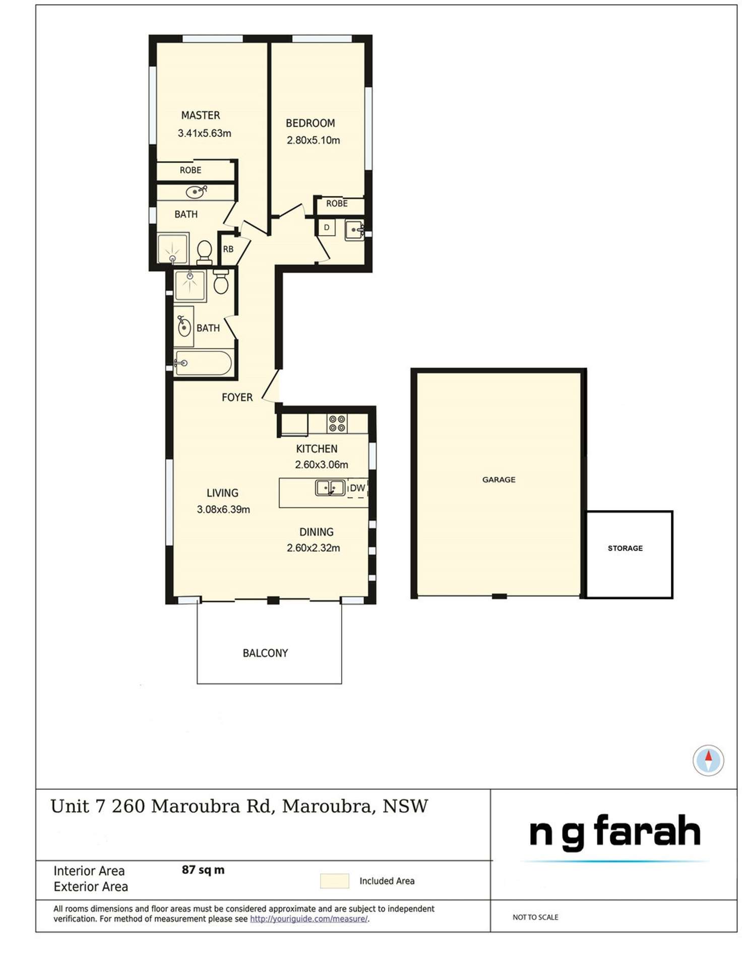 Floorplan of Homely apartment listing, 7/260 Maroubra Road, Maroubra NSW 2035