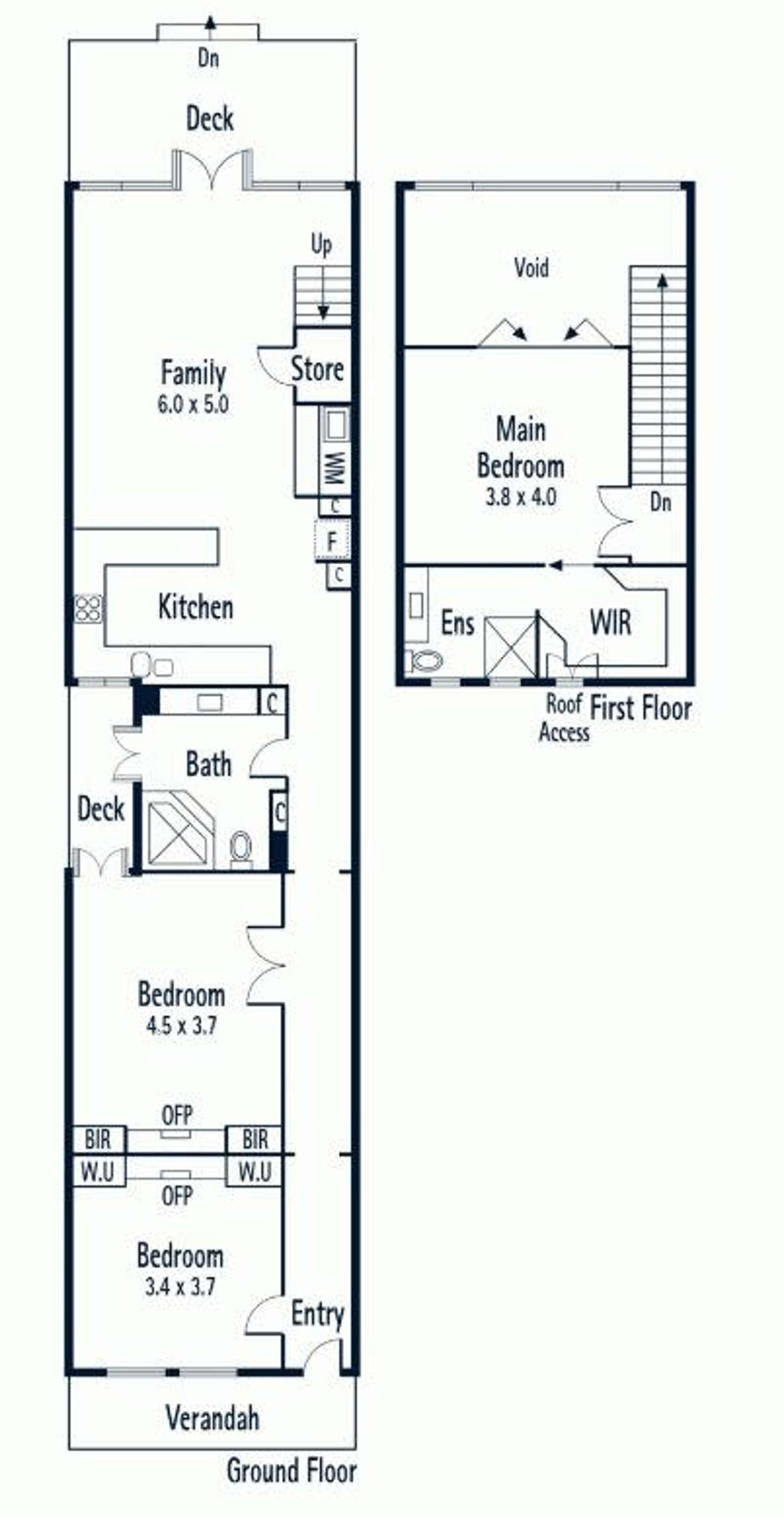 Floorplan of Homely house listing, 64 Page Street, Albert Park VIC 3206