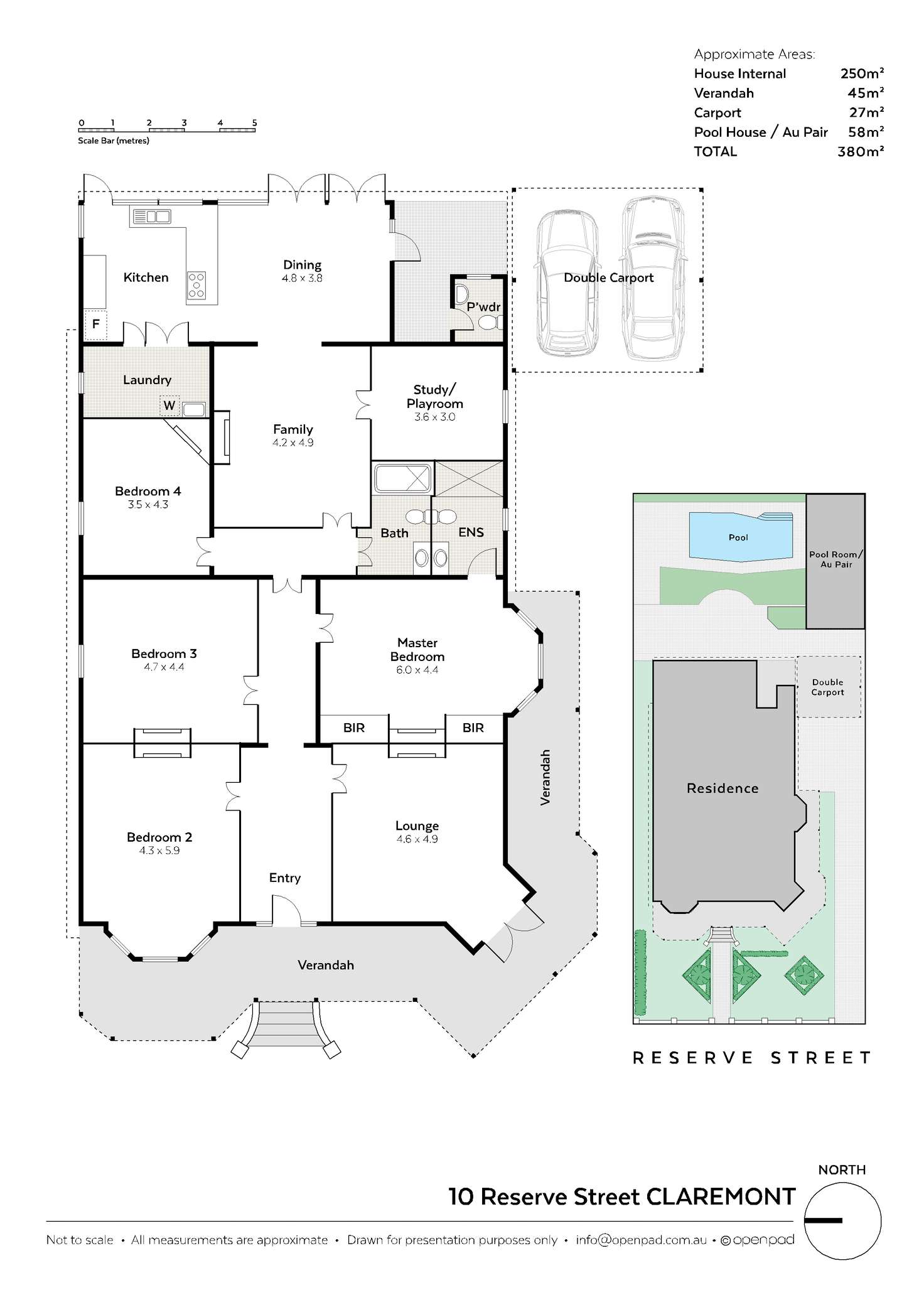 Floorplan of Homely house listing, 10 Reserve Street, Claremont WA 6010
