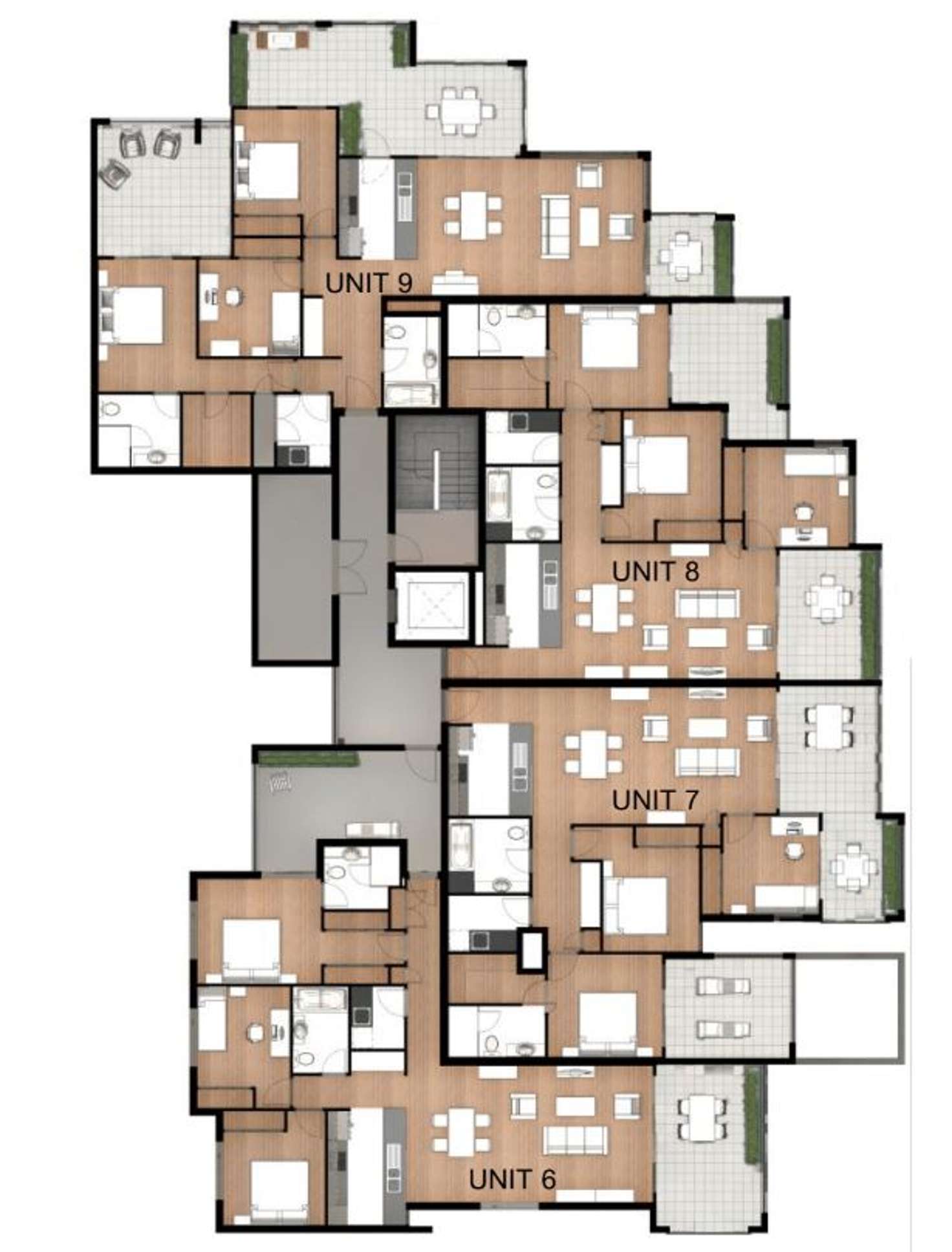 Floorplan of Homely unit listing, 9/72 Pine Street, Wynnum QLD 4178