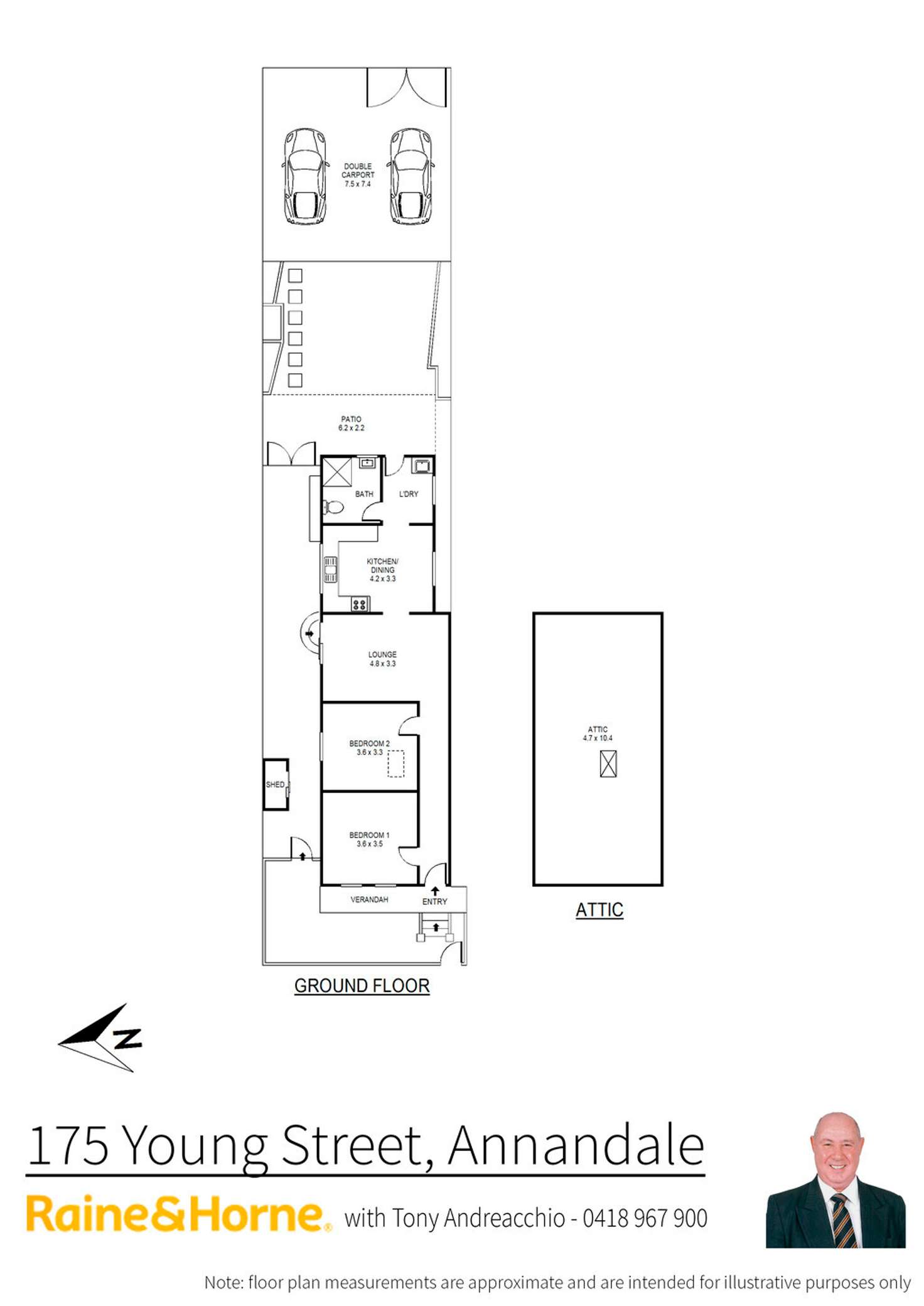 Floorplan of Homely house listing, 175 Young Street, Annandale NSW 2038