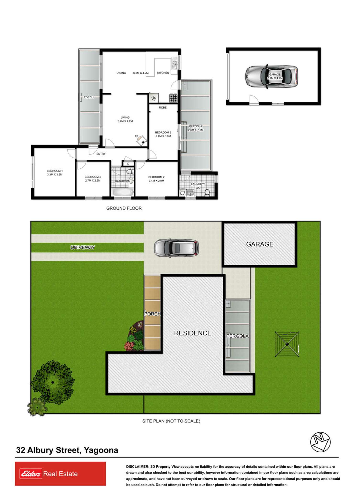 Floorplan of Homely house listing, 32 Albury Street, Yagoona NSW 2199