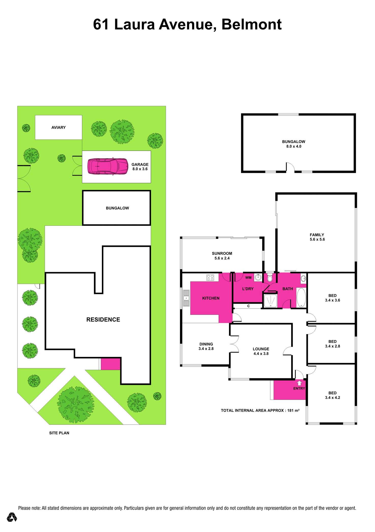 Floorplan of Homely house listing, 61 Laura Avenue, Belmont VIC 3216