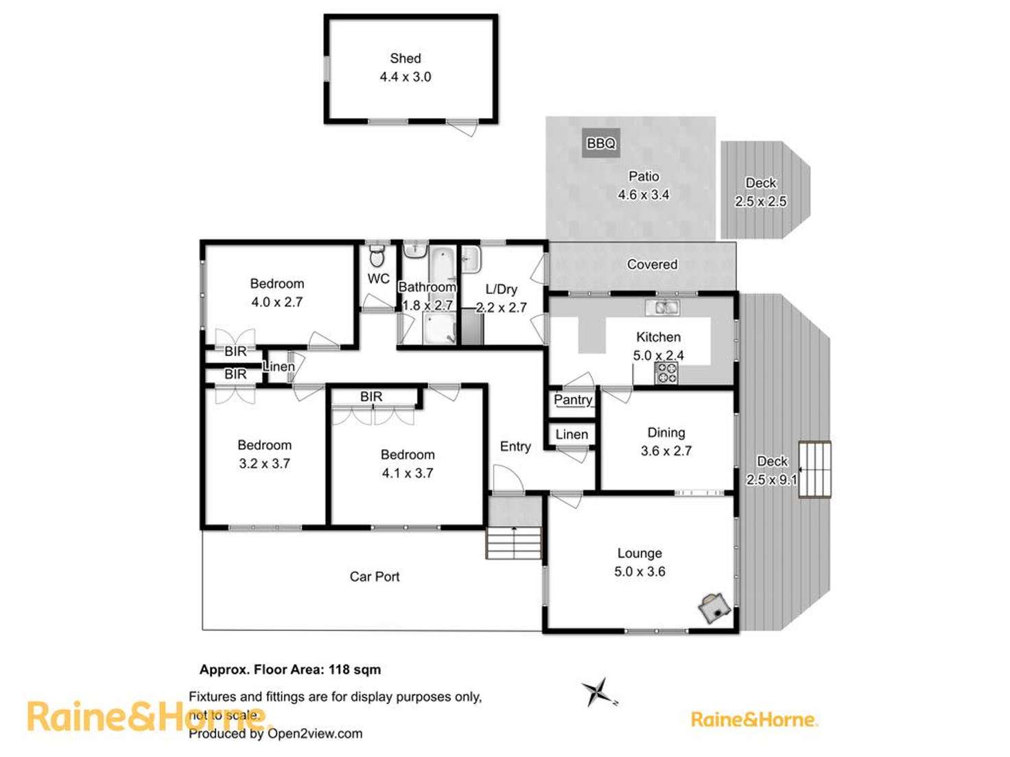 Floorplan of Homely house listing, 4 Murlali Court, Blackmans Bay TAS 7052
