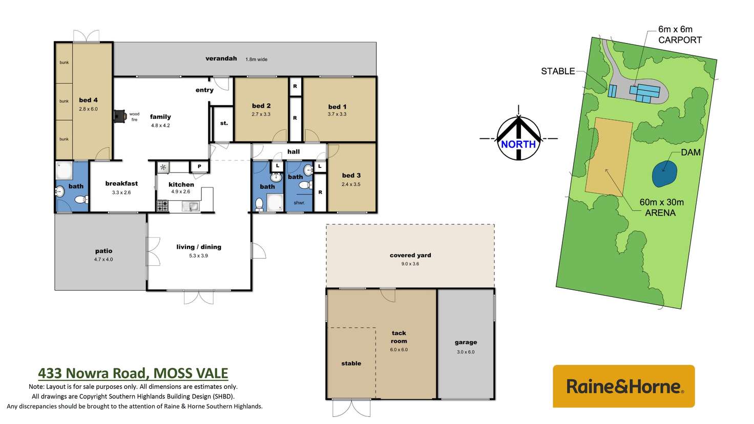 Floorplan of Homely house listing, 433 Nowra Road, Moss Vale NSW 2577