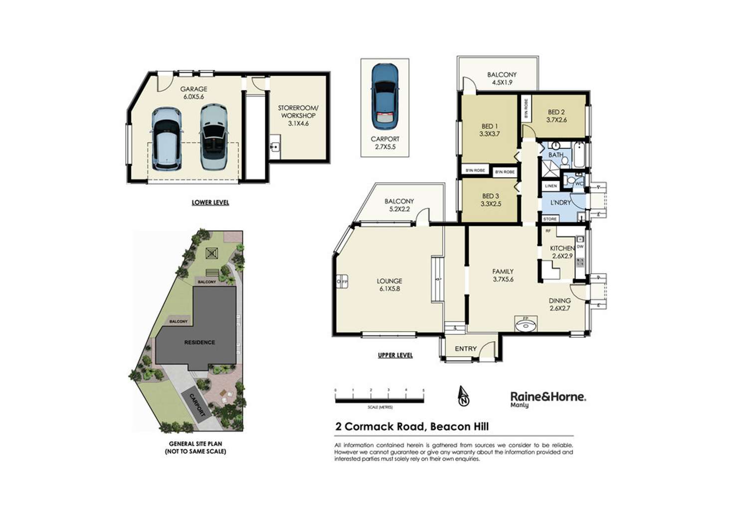 Floorplan of Homely house listing, 2 Cormack Road, Beacon Hill NSW 2100