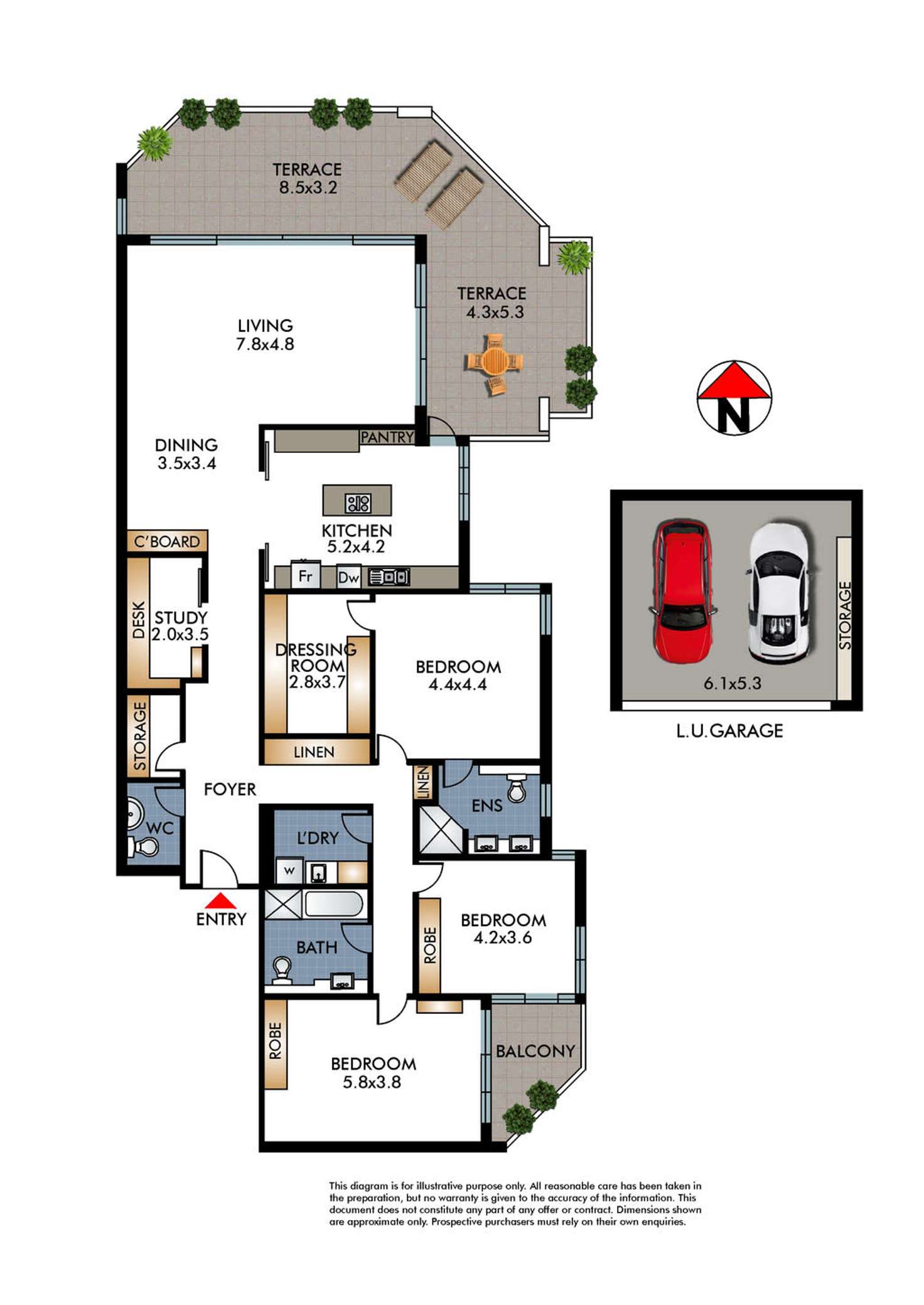 Floorplan of Homely apartment listing, 2/17-19 Benelong Crescent, Bellevue Hill NSW 2023