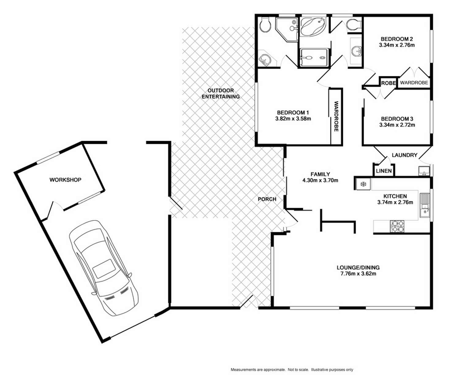 Floorplan of Homely house listing, 15 Squeers Place, Ambarvale NSW 2560