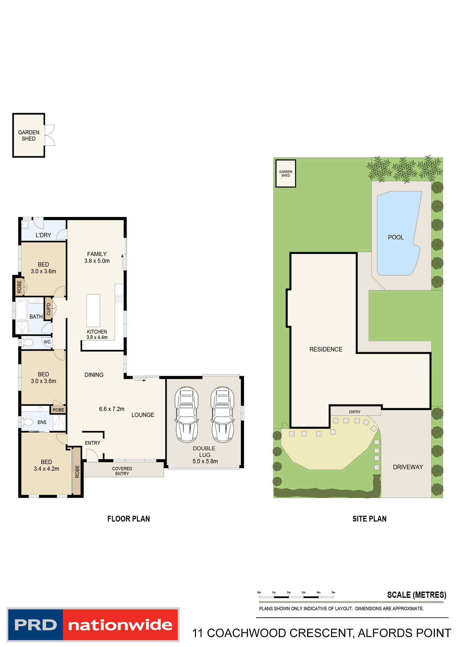 Floorplan of Homely house listing, 11 Coachwood Crescent, Alfords Point NSW 2234