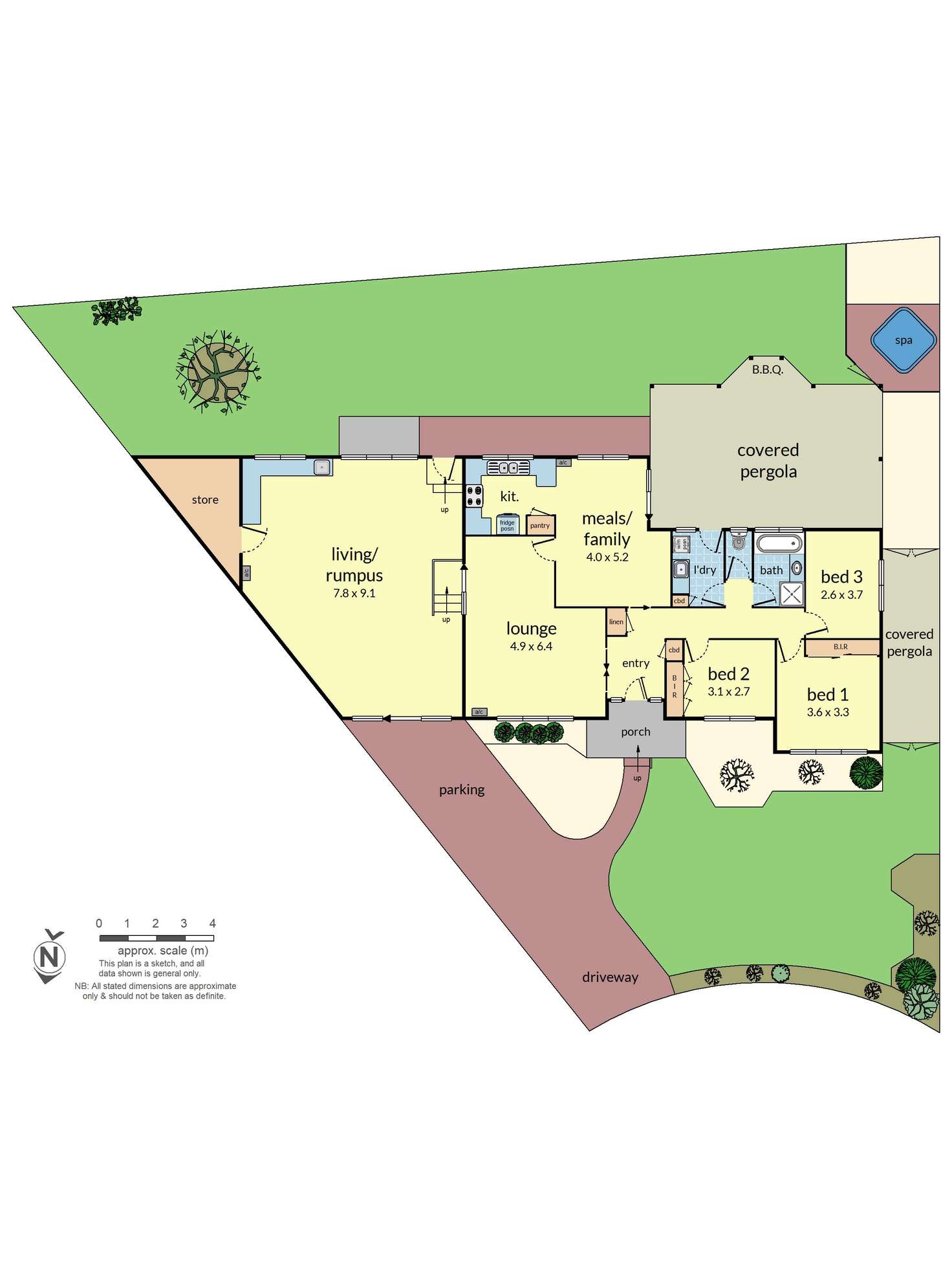 Floorplan of Homely house listing, 7 Digby Court, Frankston VIC 3199