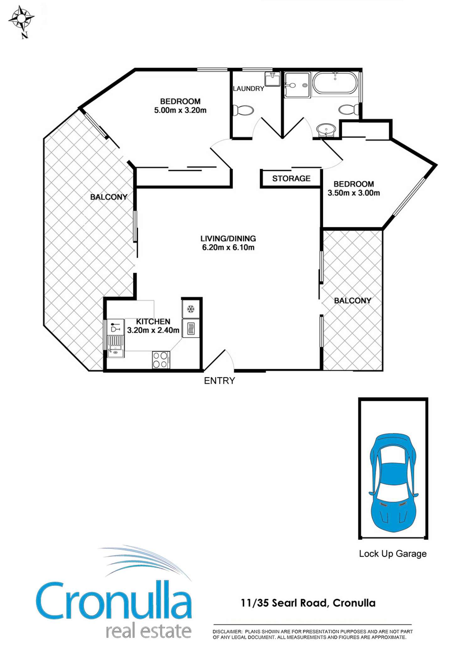 Floorplan of Homely apartment listing, 11/35 Searl Road, Cronulla NSW 2230