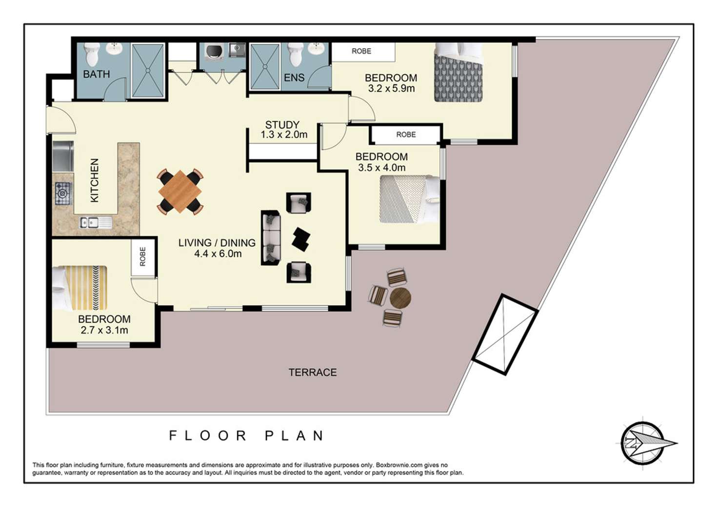 Floorplan of Homely apartment listing, 80/15-19 Edgehill Avenue, Botany NSW 2019