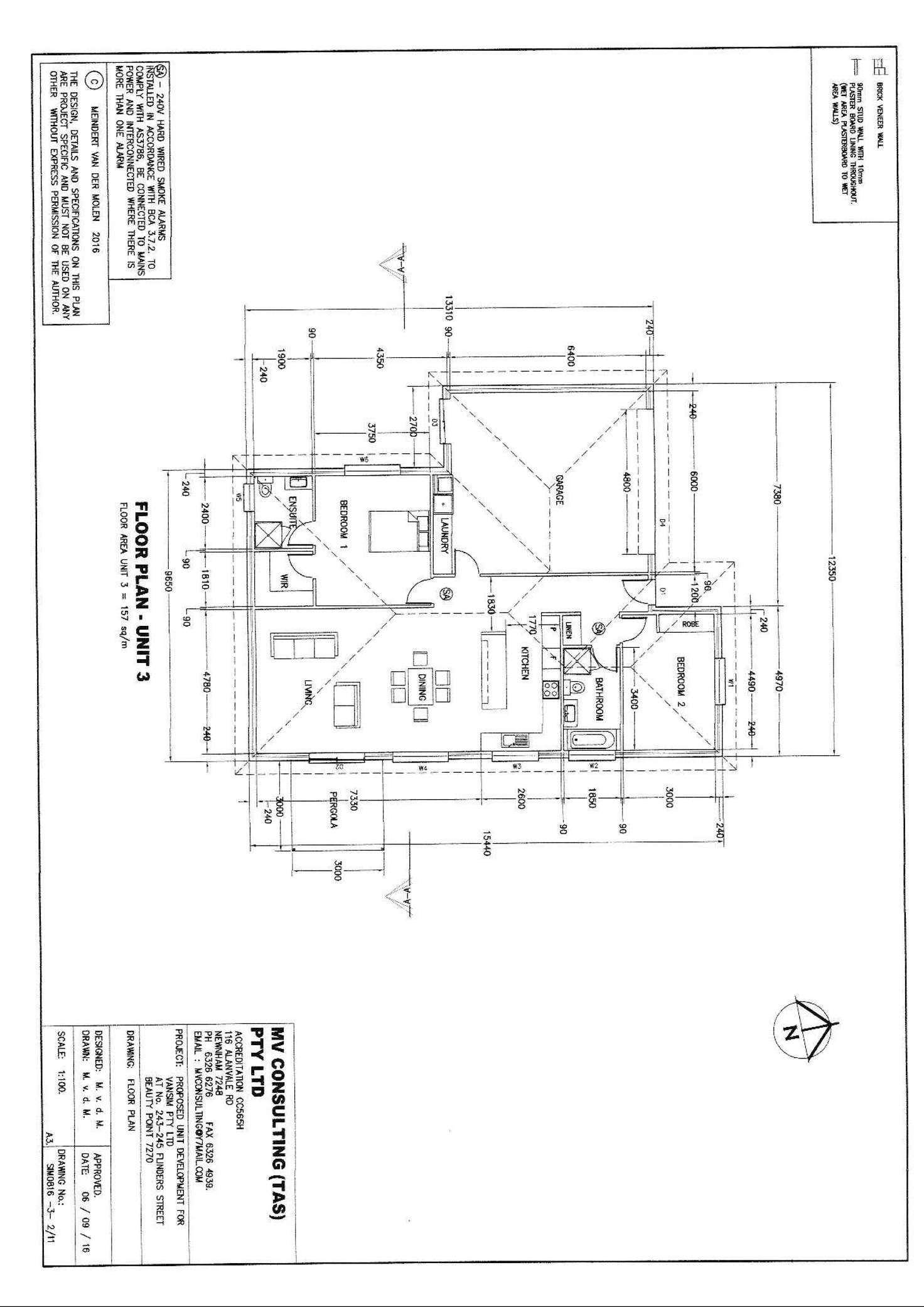 Floorplan of Homely house listing, 3/243 Flinders Street, Beauty Point TAS 7270