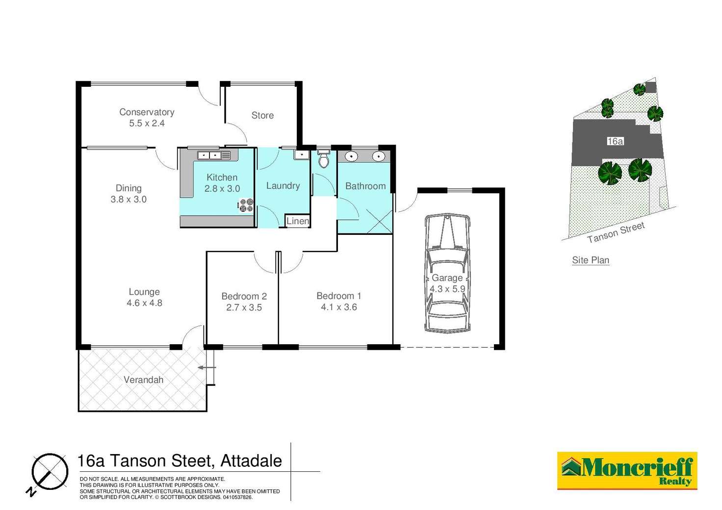 Floorplan of Homely house listing, 16a Tanson Street, Attadale WA 6156