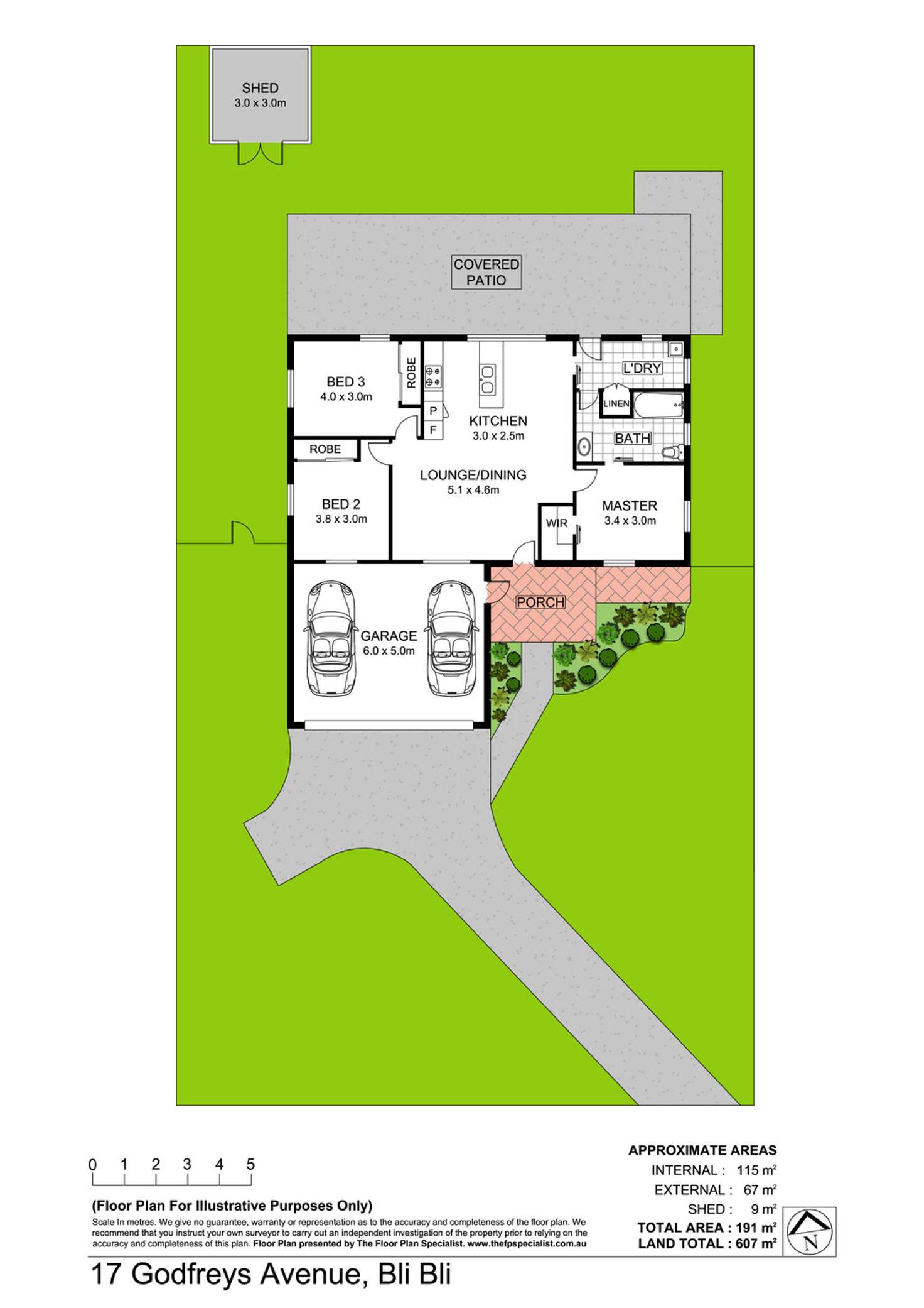 Floorplan of Homely house listing, 17 Godfreys Avenue, Bli Bli QLD 4560