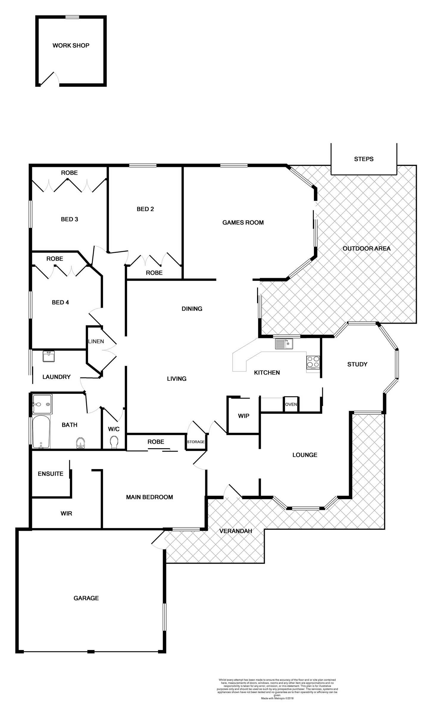Floorplan of Homely house listing, 40 Airlie Street, Ashtonfield NSW 2323
