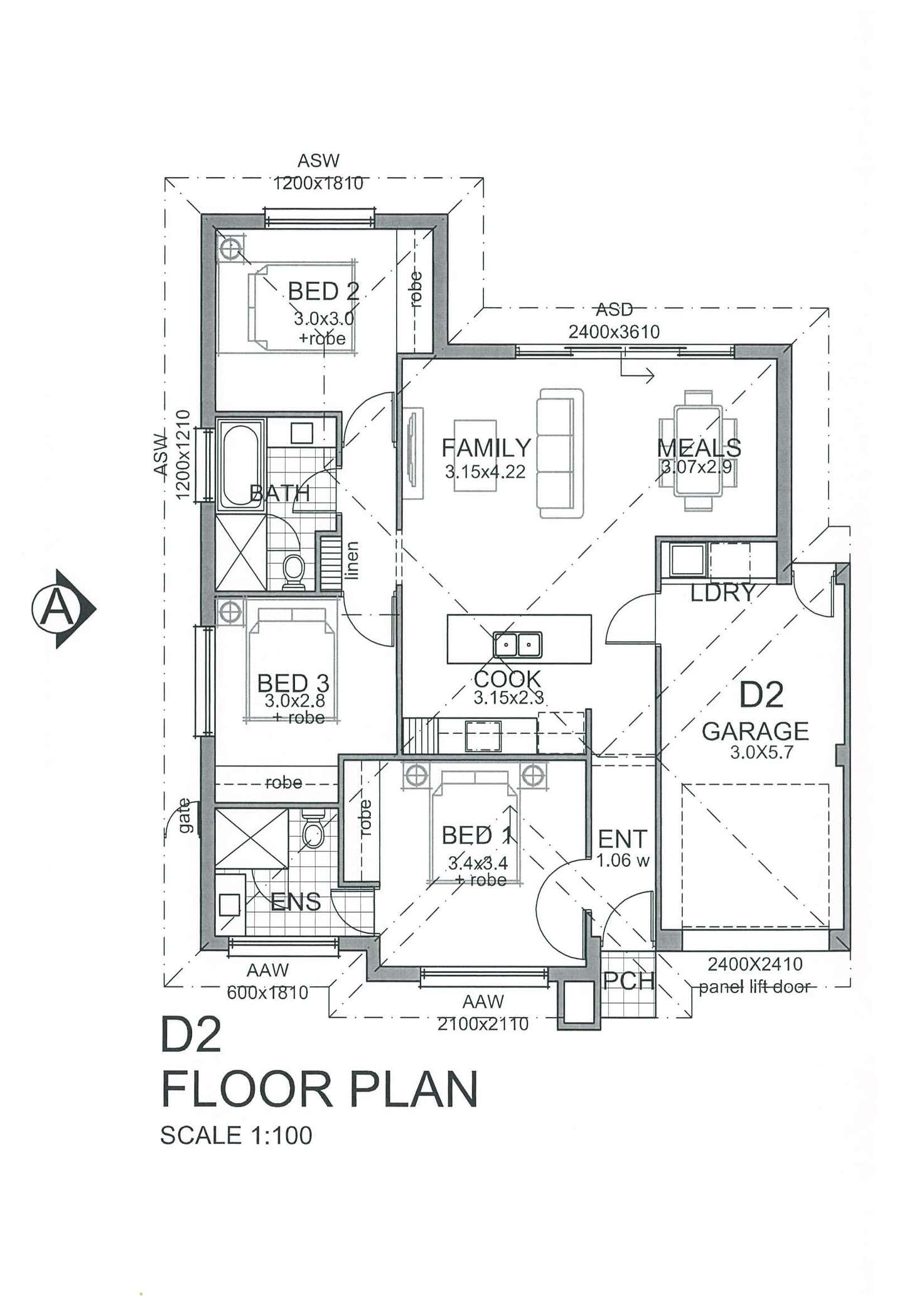 Floorplan of Homely house listing, 53 Hawker Avenue, Plympton Park SA 5038