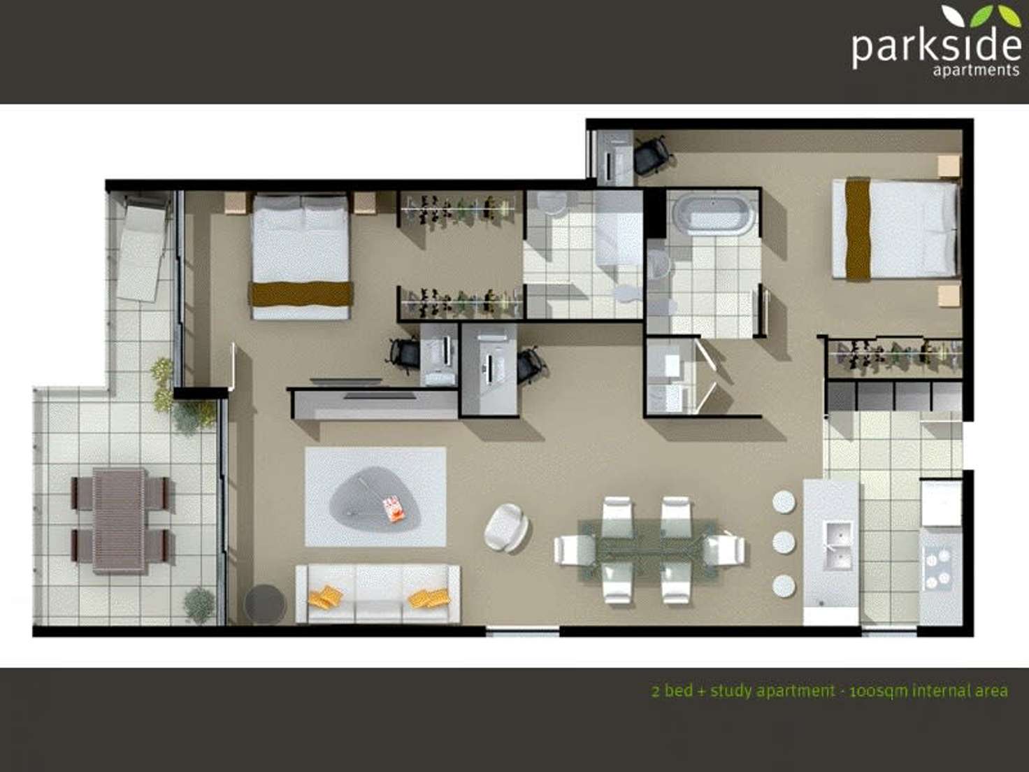 Floorplan of Homely apartment listing, 806/23 Parkland Street, Nundah, Nundah QLD 4012