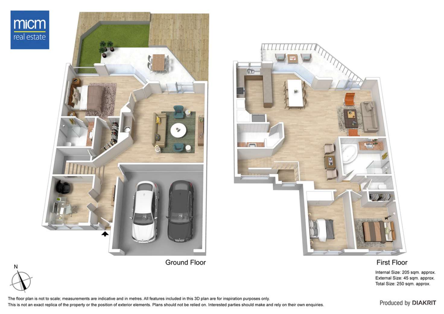 Floorplan of Homely townhouse listing, 9/2 Sandlewood Lane, Point Cook VIC 3030