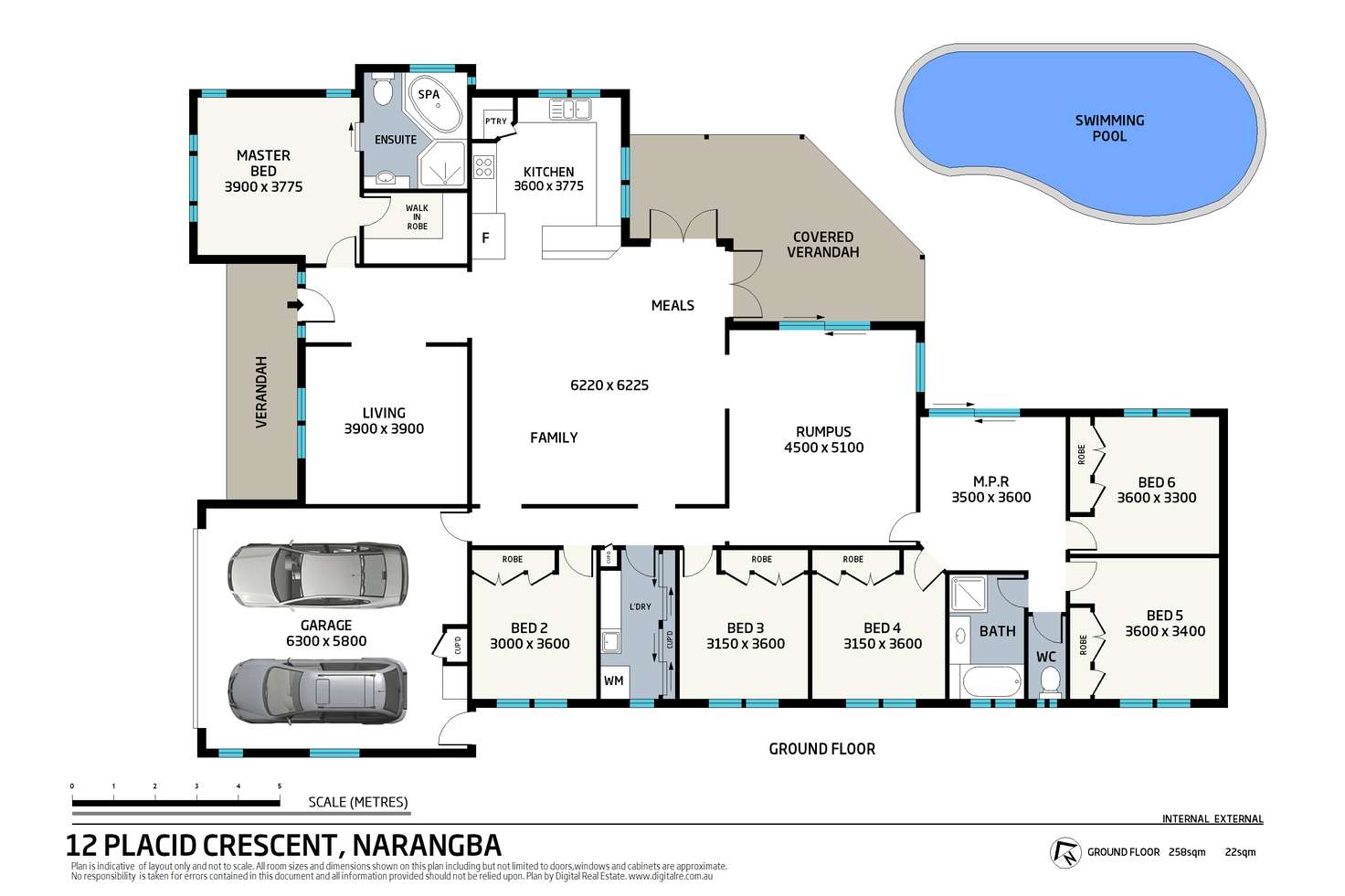 Floorplan of Homely house listing, 12 Placid Court, Narangba QLD 4504