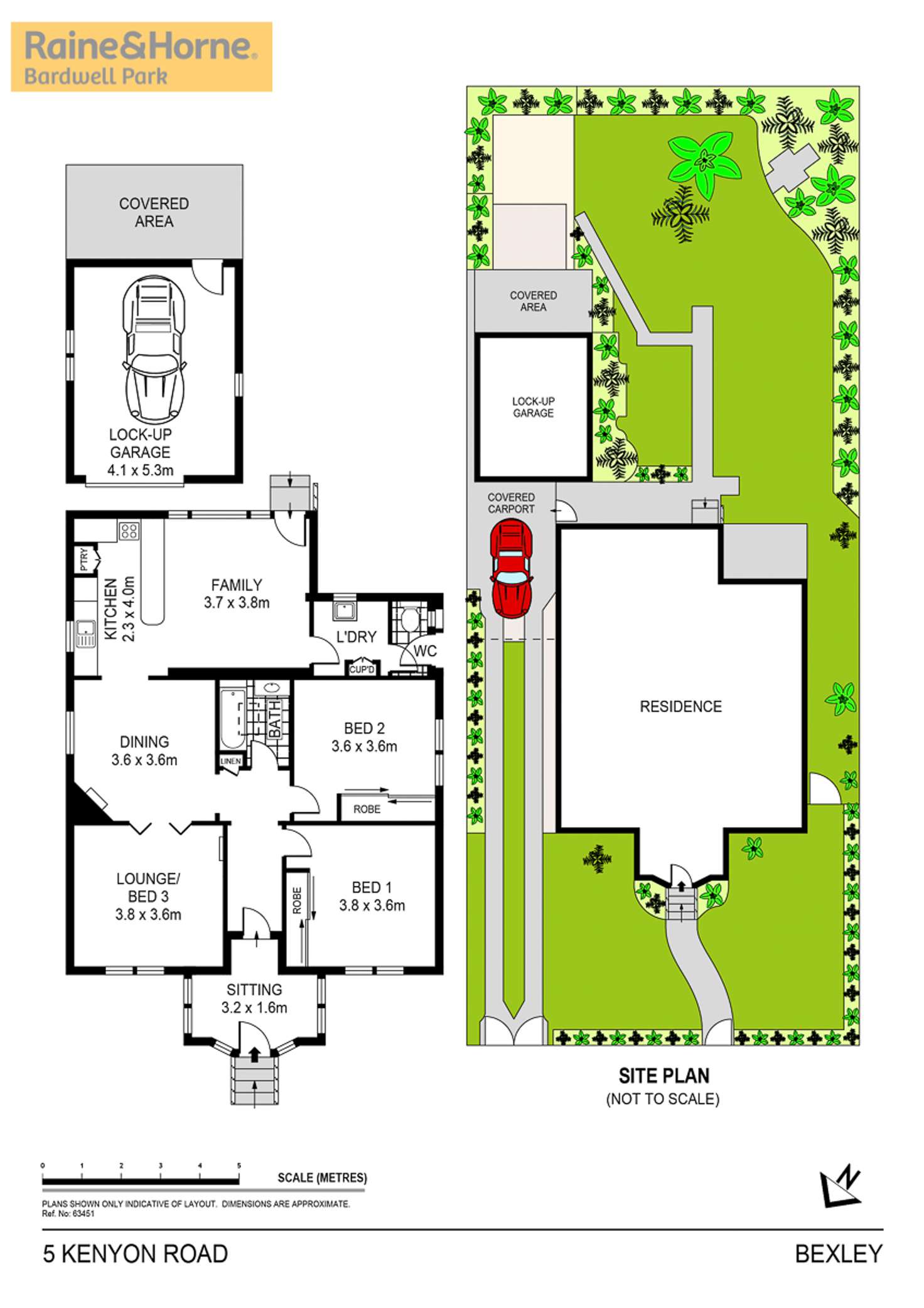 Floorplan of Homely house listing, 5 Kenyon Road, Bexley NSW 2207