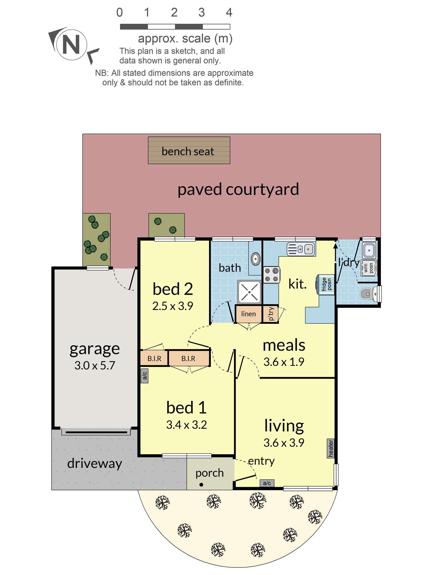 Floorplan of Homely unit listing, 3/21 Woodbine Grove, Chelsea VIC 3196