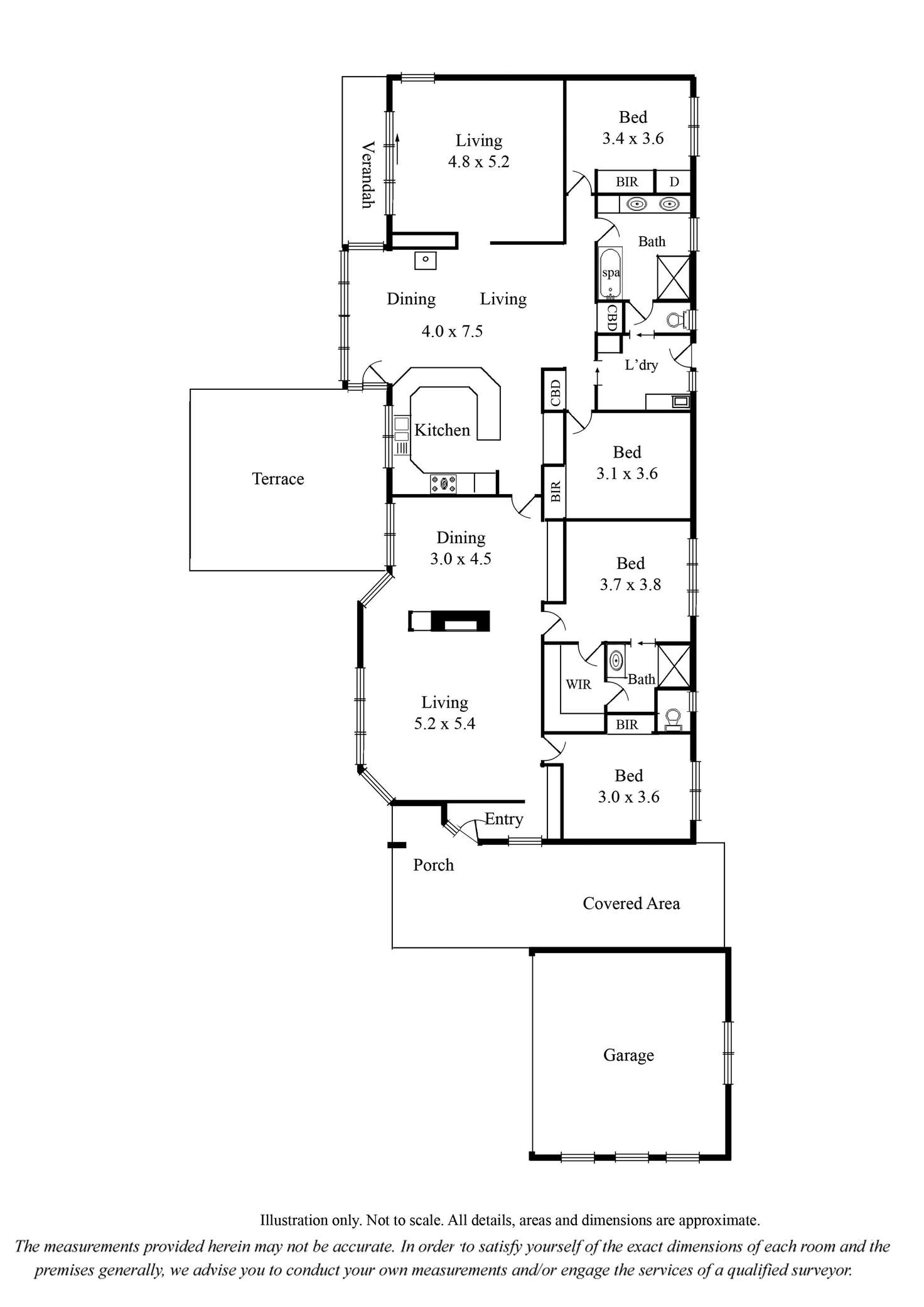 Floorplan of Homely house listing, 570 Henley Road, Bend Of Islands VIC 3097