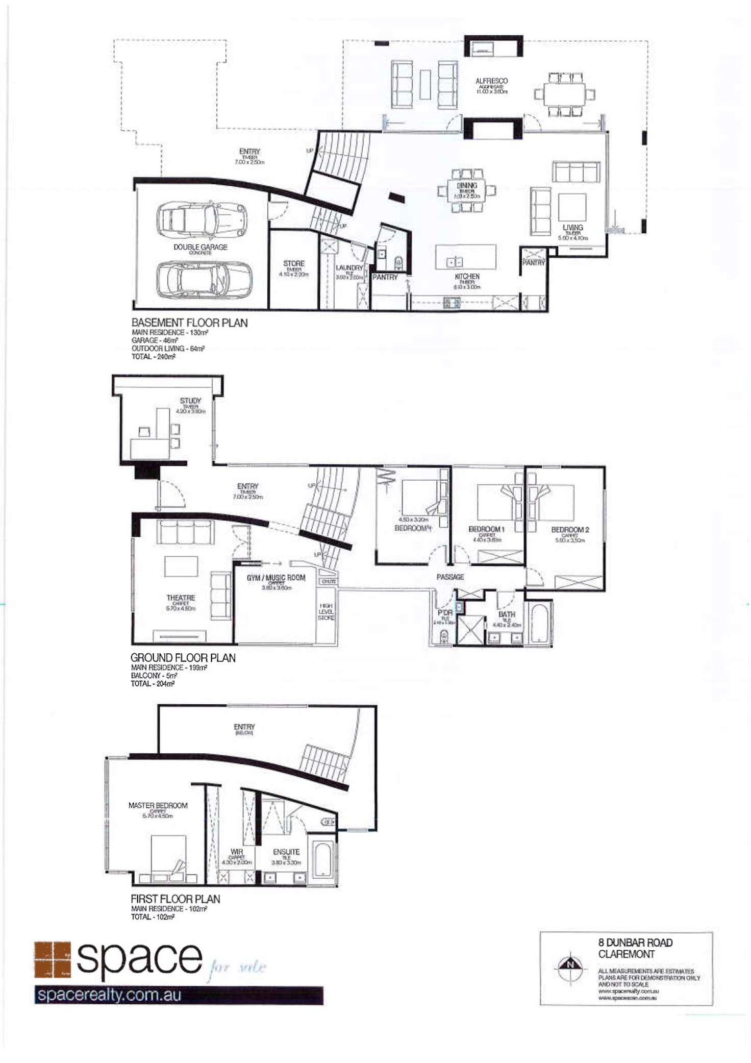 Floorplan of Homely house listing, 8 Dunbar Road, Claremont WA 6010