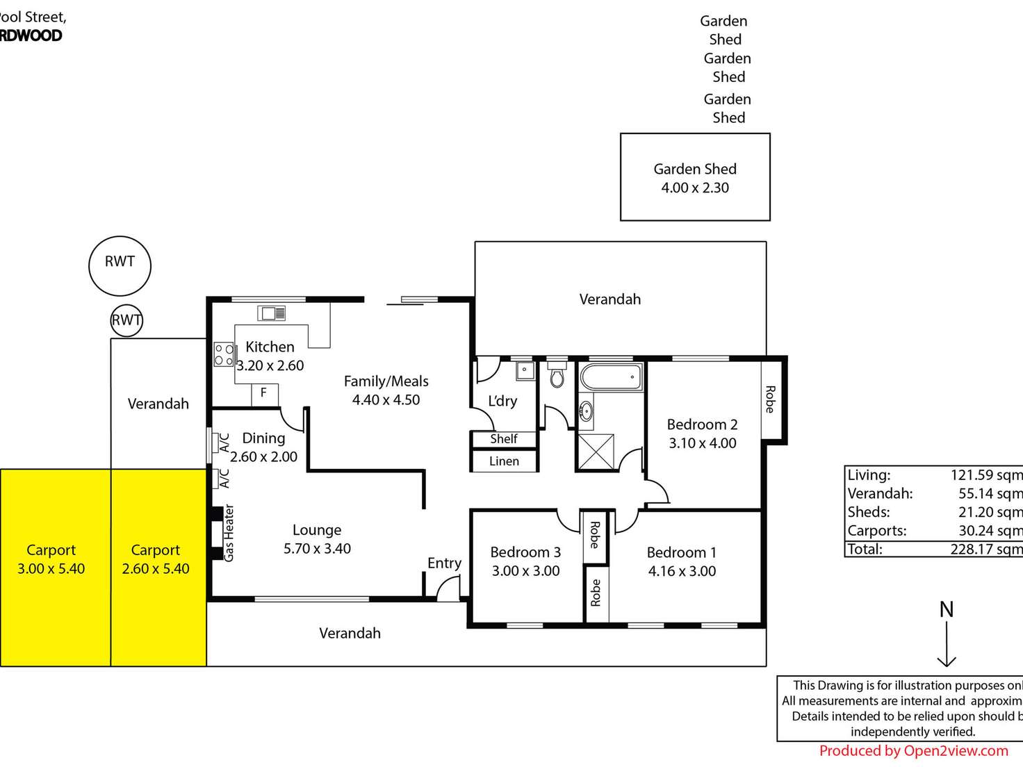 Floorplan of Homely house listing, 8 Pool Street, Birdwood SA 5234
