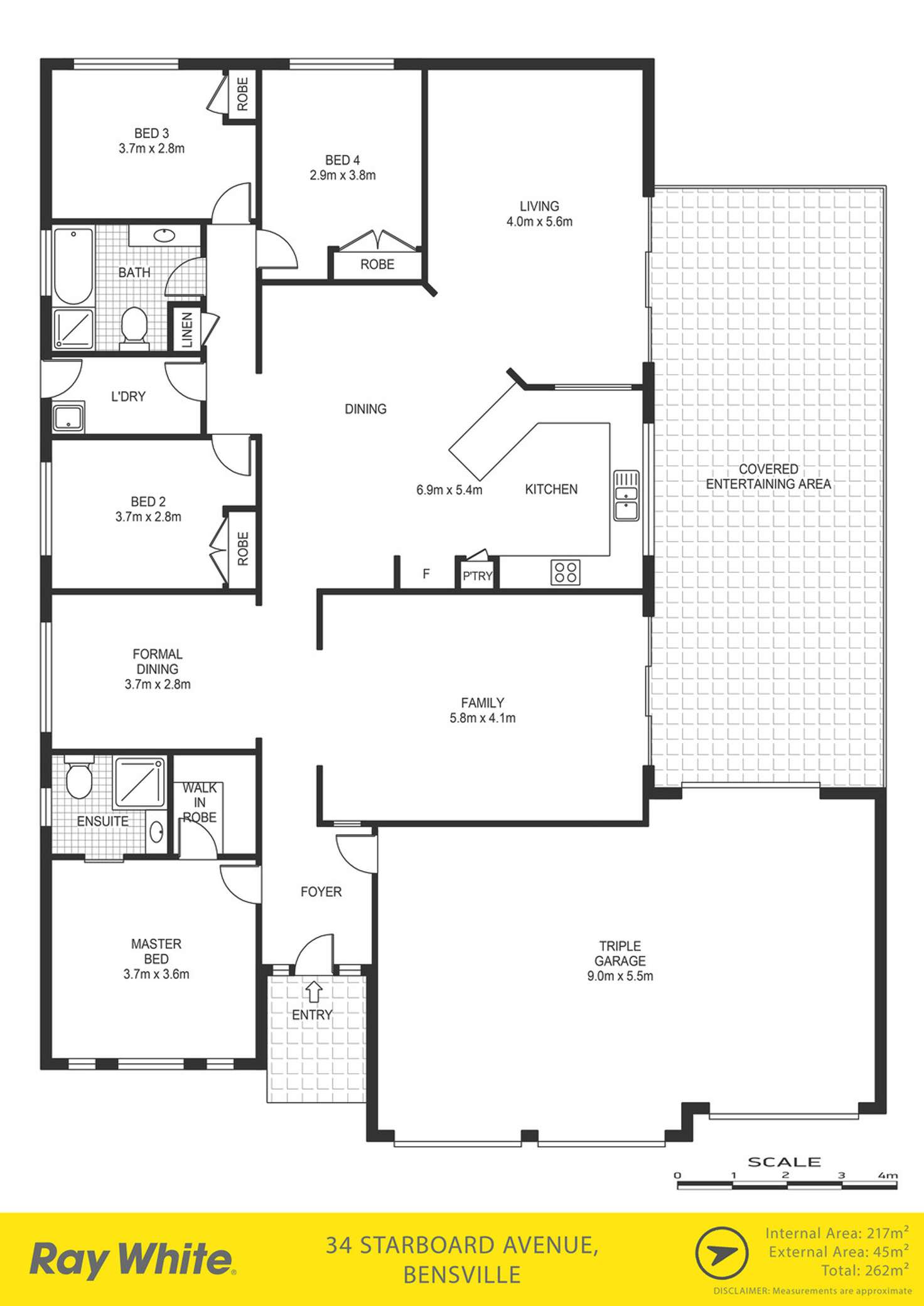 Floorplan of Homely house listing, 34 Starboard Avenue, Bensville NSW 2251