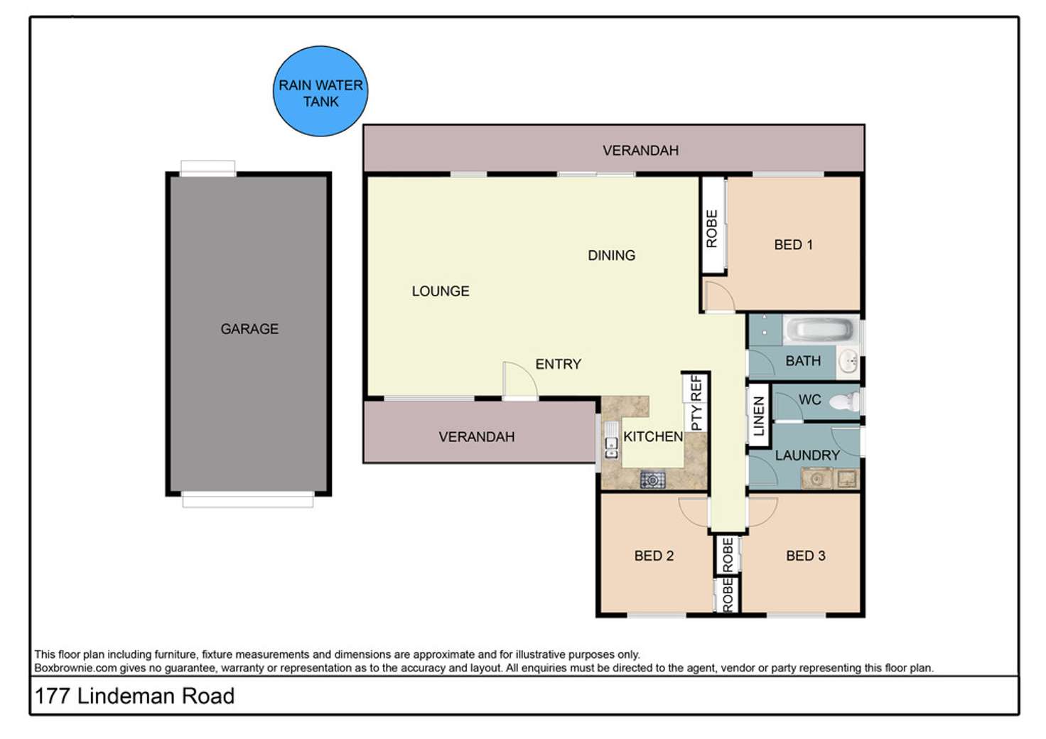 Floorplan of Homely house listing, 177 Lindeman Road, Beerwah QLD 4519