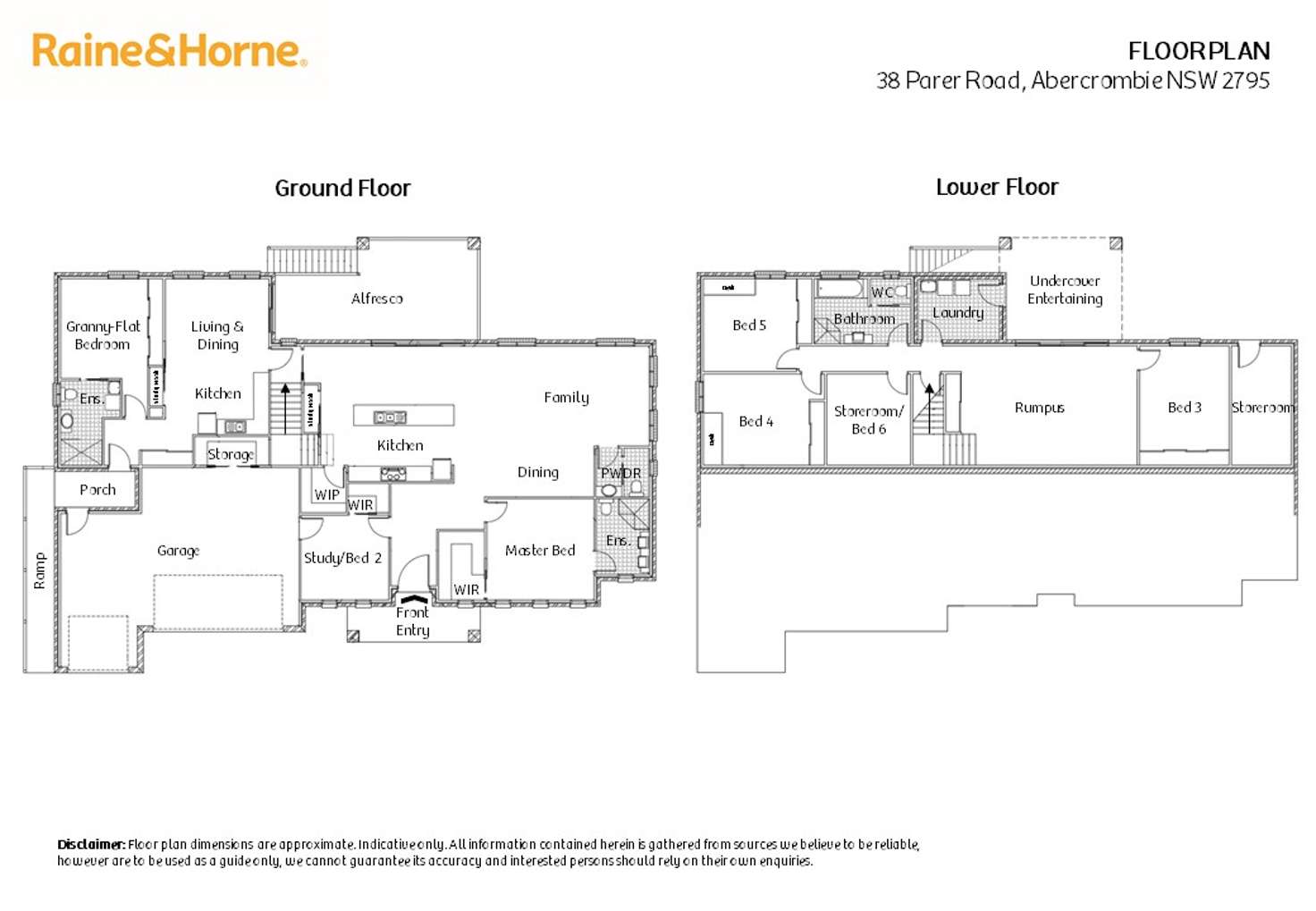 Floorplan of Homely house listing, 38 Parer Road, Abercrombie NSW 2795