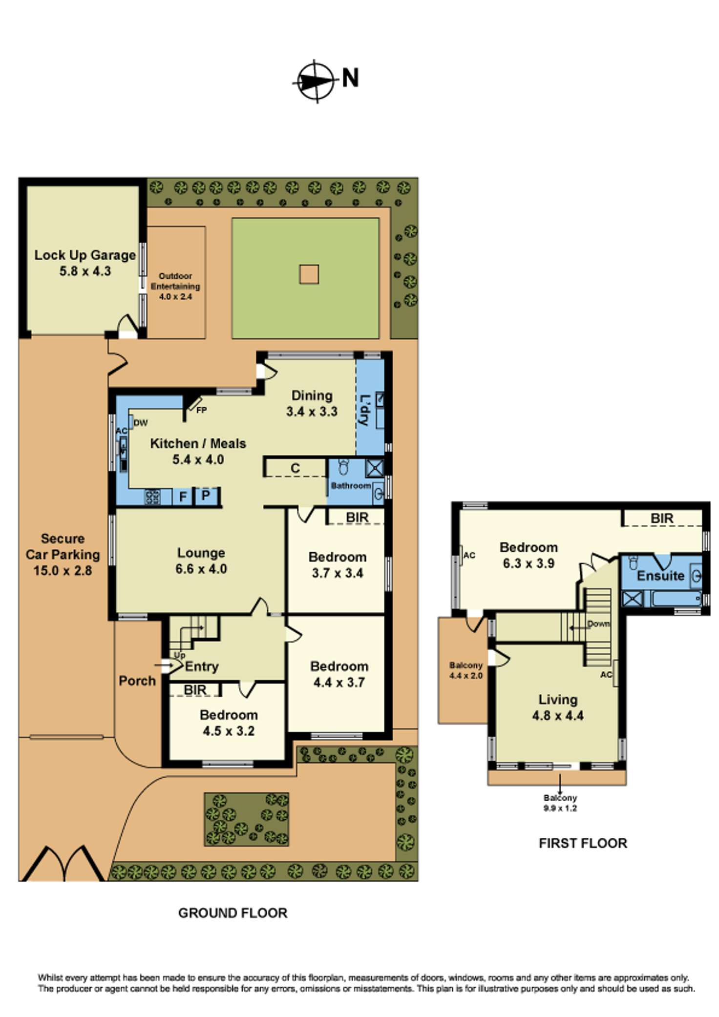 Floorplan of Homely house listing, 315 Douglas Pde, Newport VIC 3015