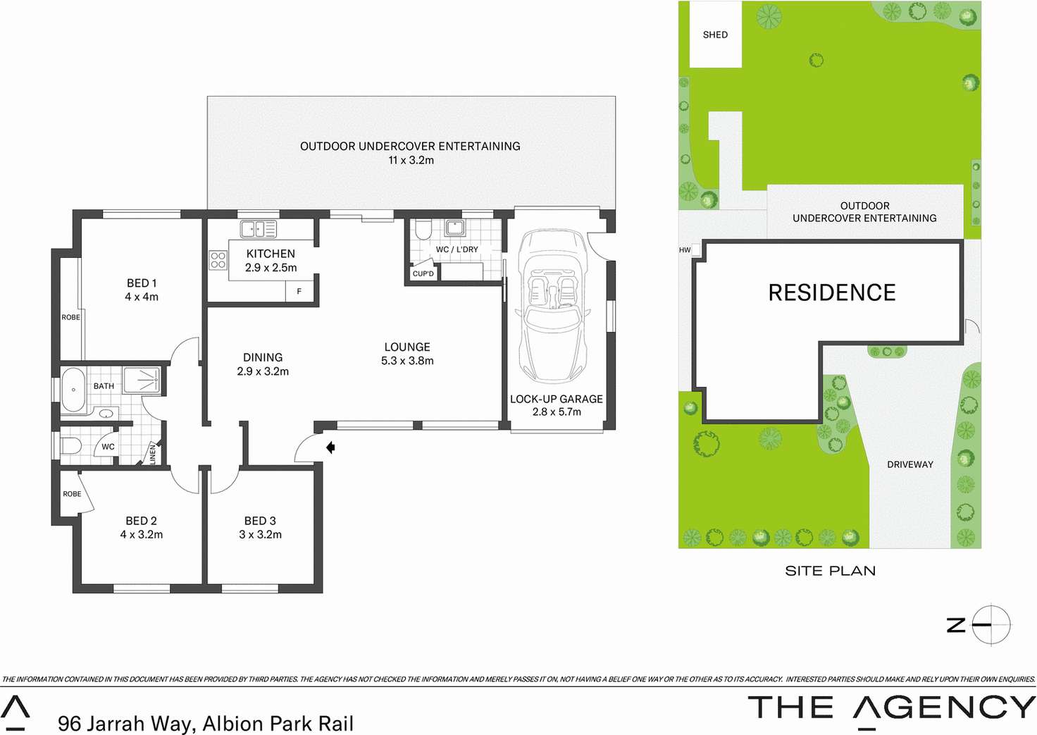 Floorplan of Homely house listing, 96 Jarrah Way, Albion Park Rail NSW 2527