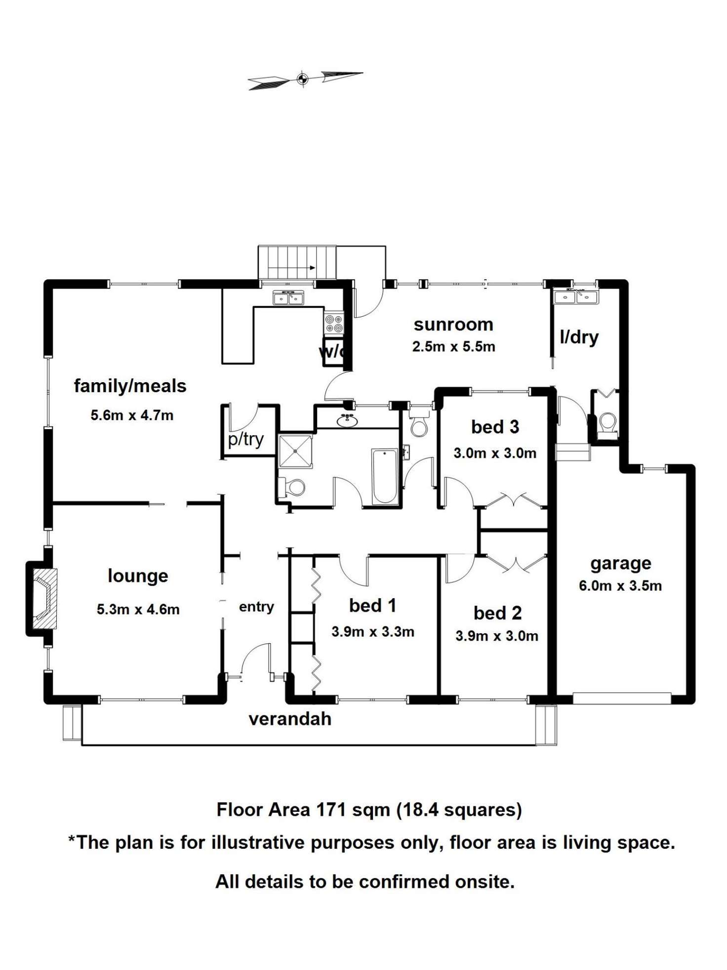 Floorplan of Homely house listing, 71 Anderson Street, Lilydale VIC 3140