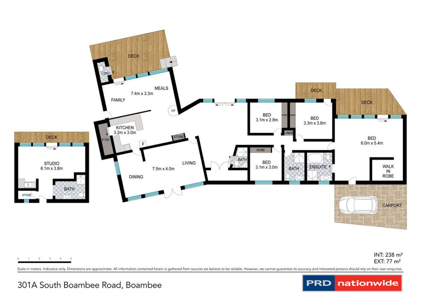 Floorplan of Homely house listing, 301A South Boambee Road, Boambee NSW 2450