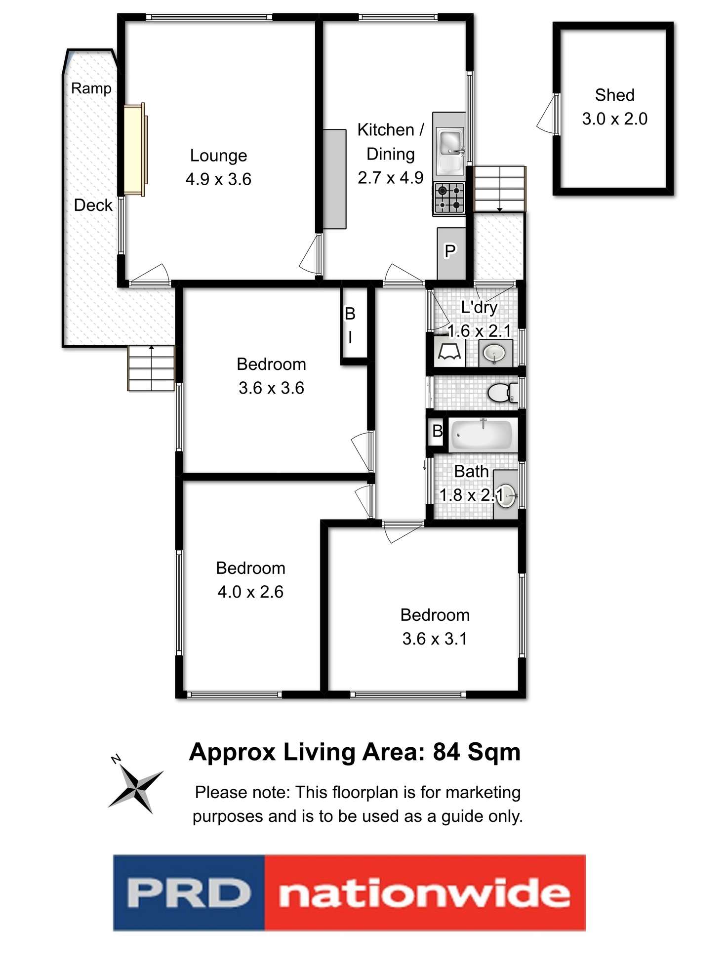 Floorplan of Homely house listing, 35 Carnegie Street, Claremont TAS 7011