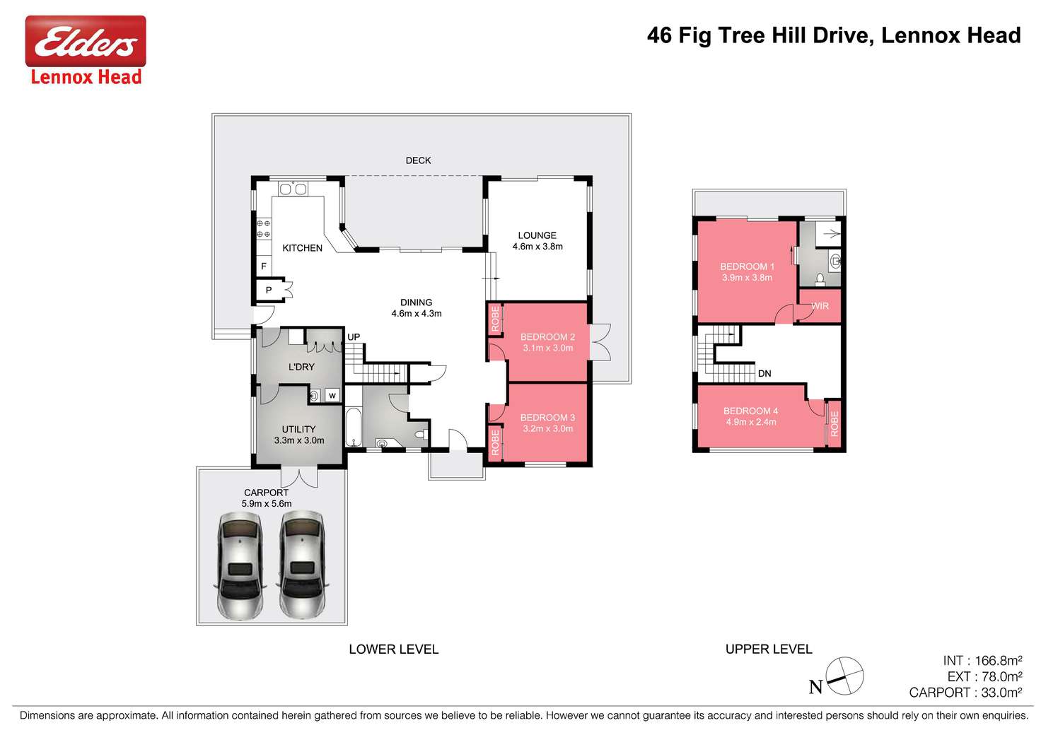 Floorplan of Homely house listing, 46 Fig Tree Hill Drive, Lennox Head NSW 2478