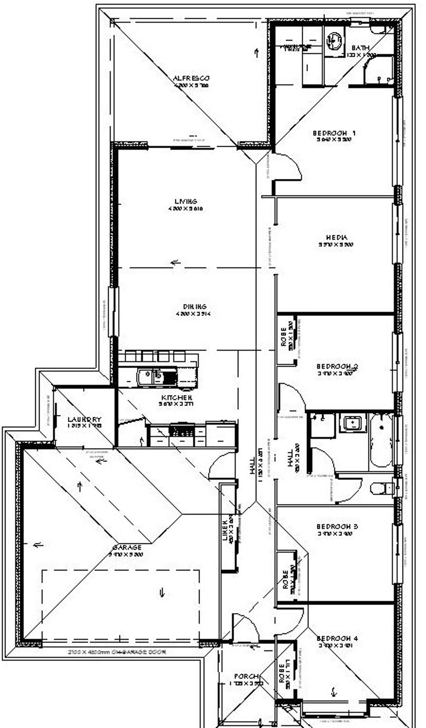 Floorplan of Homely house listing, 5 Aplin crt, Burpengary East QLD 4505