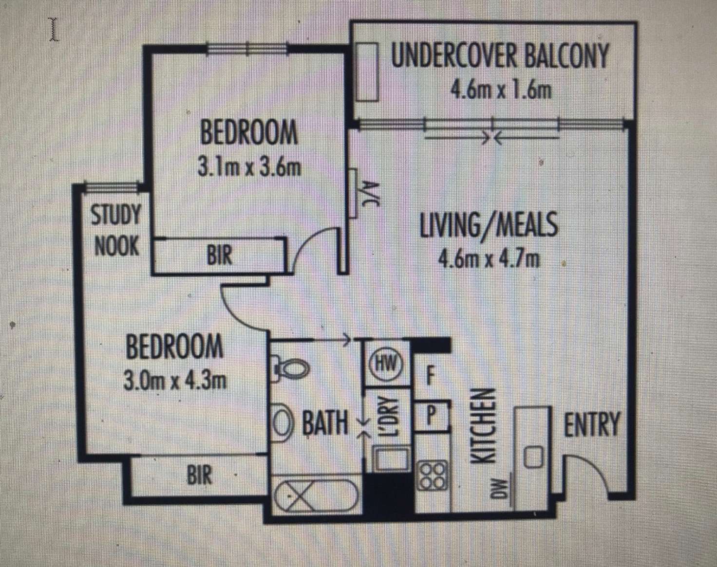 Floorplan of Homely apartment listing, 103C/1142 Nepean Highway, Highett VIC 3190