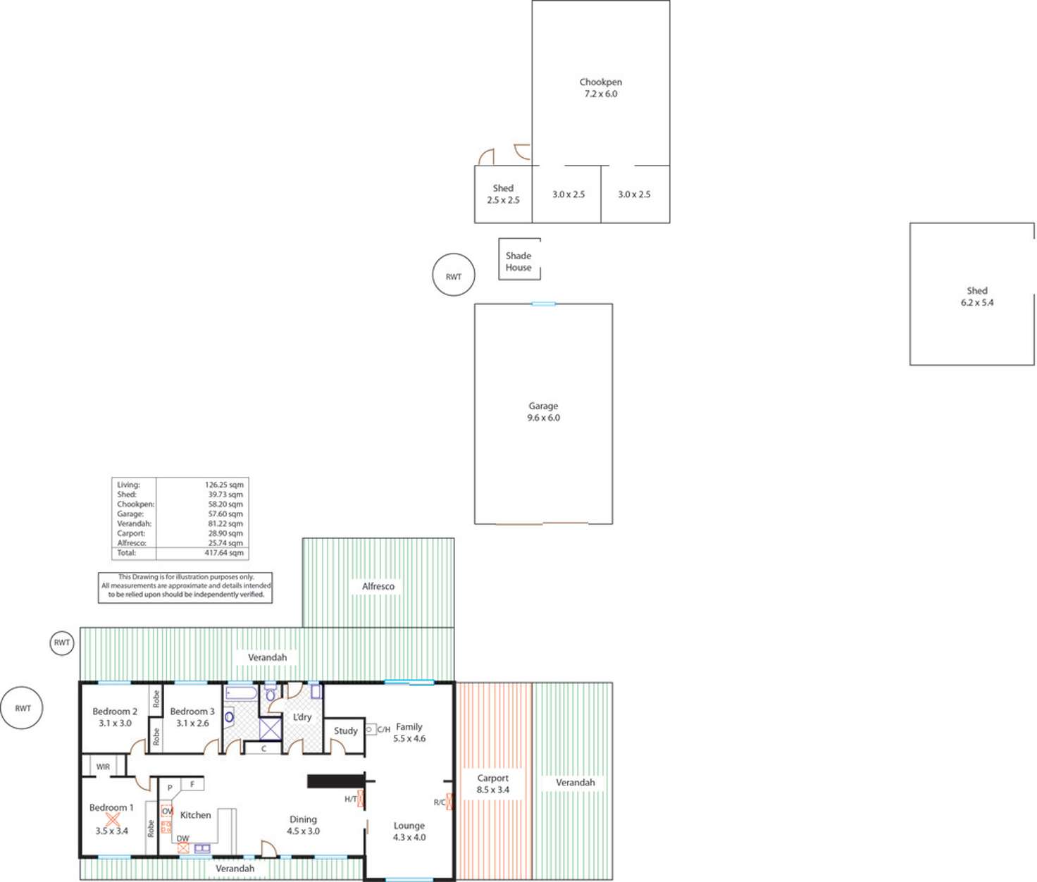 Floorplan of Homely house listing, 11 Terlinga Road, Mount Torrens SA 5244
