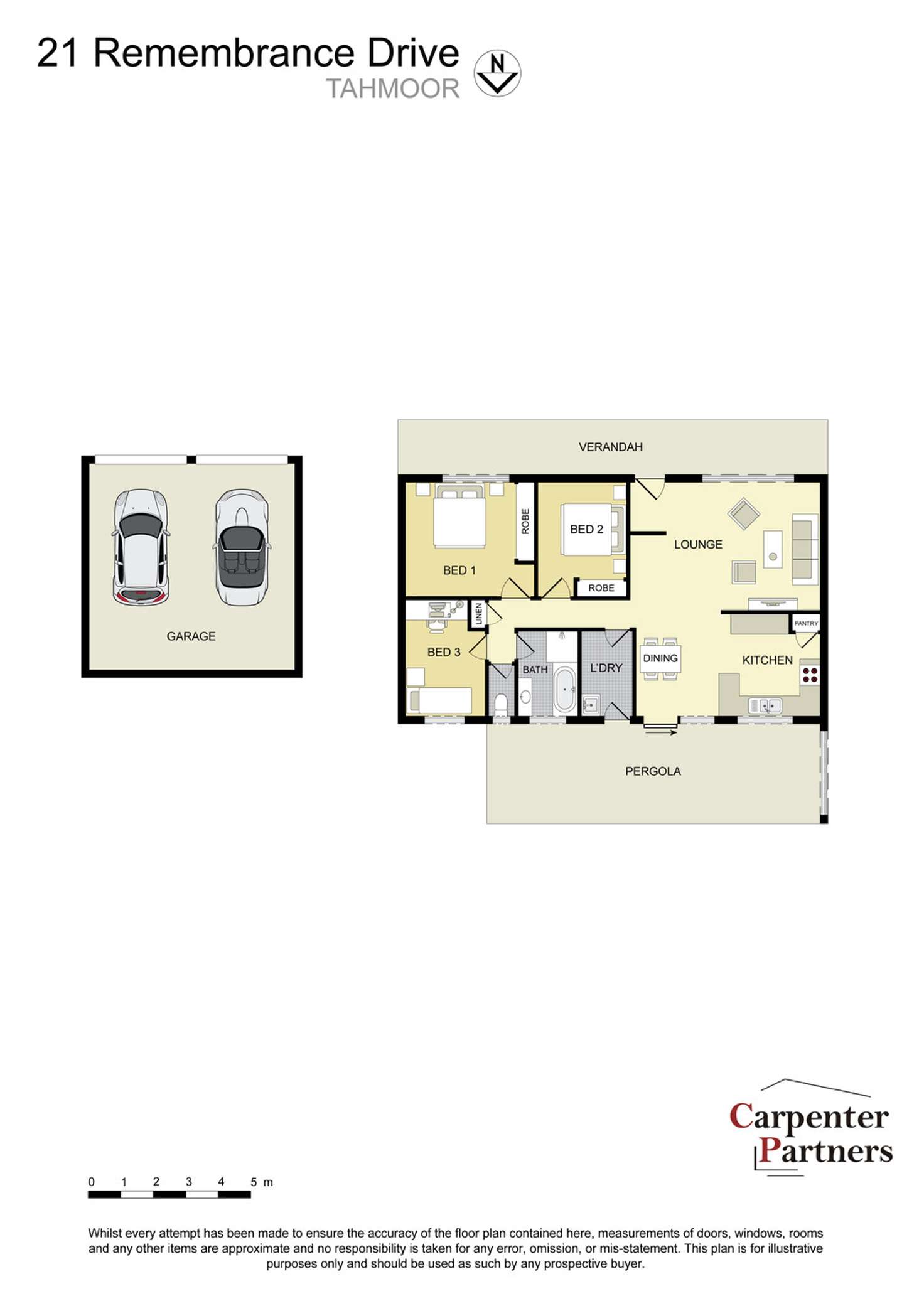 Floorplan of Homely house listing, 21 Remembrance Drive, Tahmoor NSW 2573